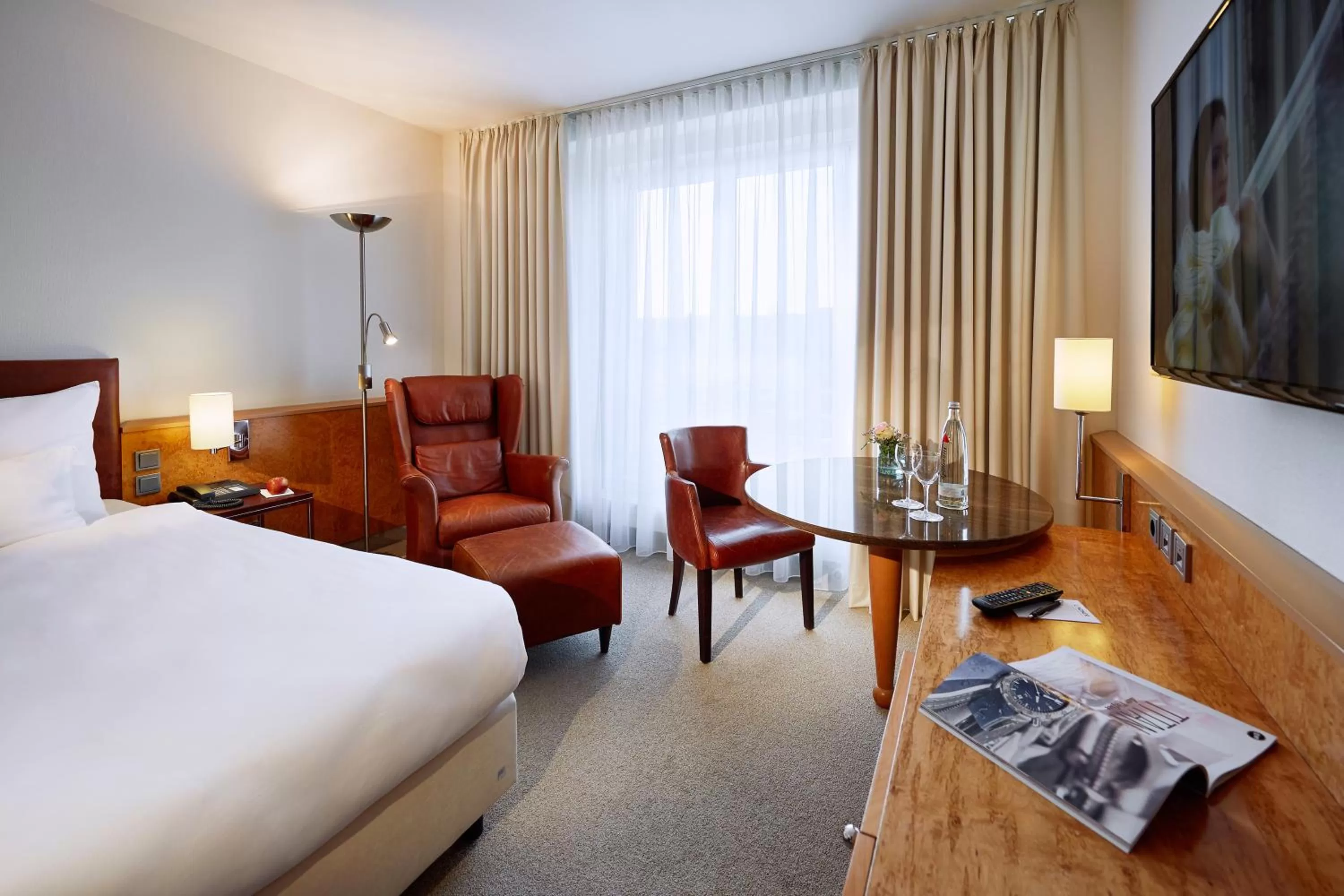 Photo of the whole room, Bed in Lindner Hotel Dusseldorf Airport, part of JdV by Hyatt