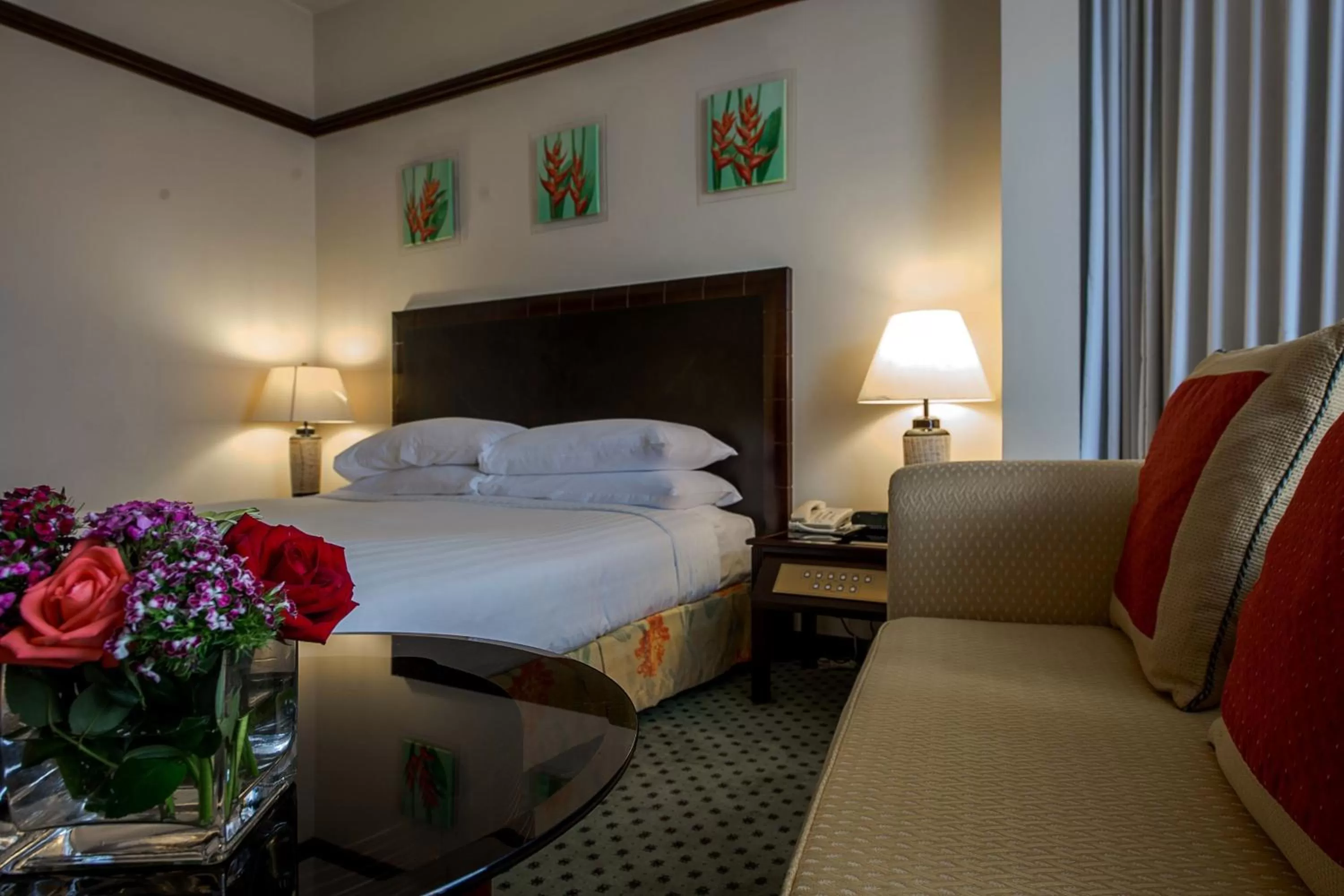 Photo of the whole room, Bed in Miri Marriott Resort & Spa