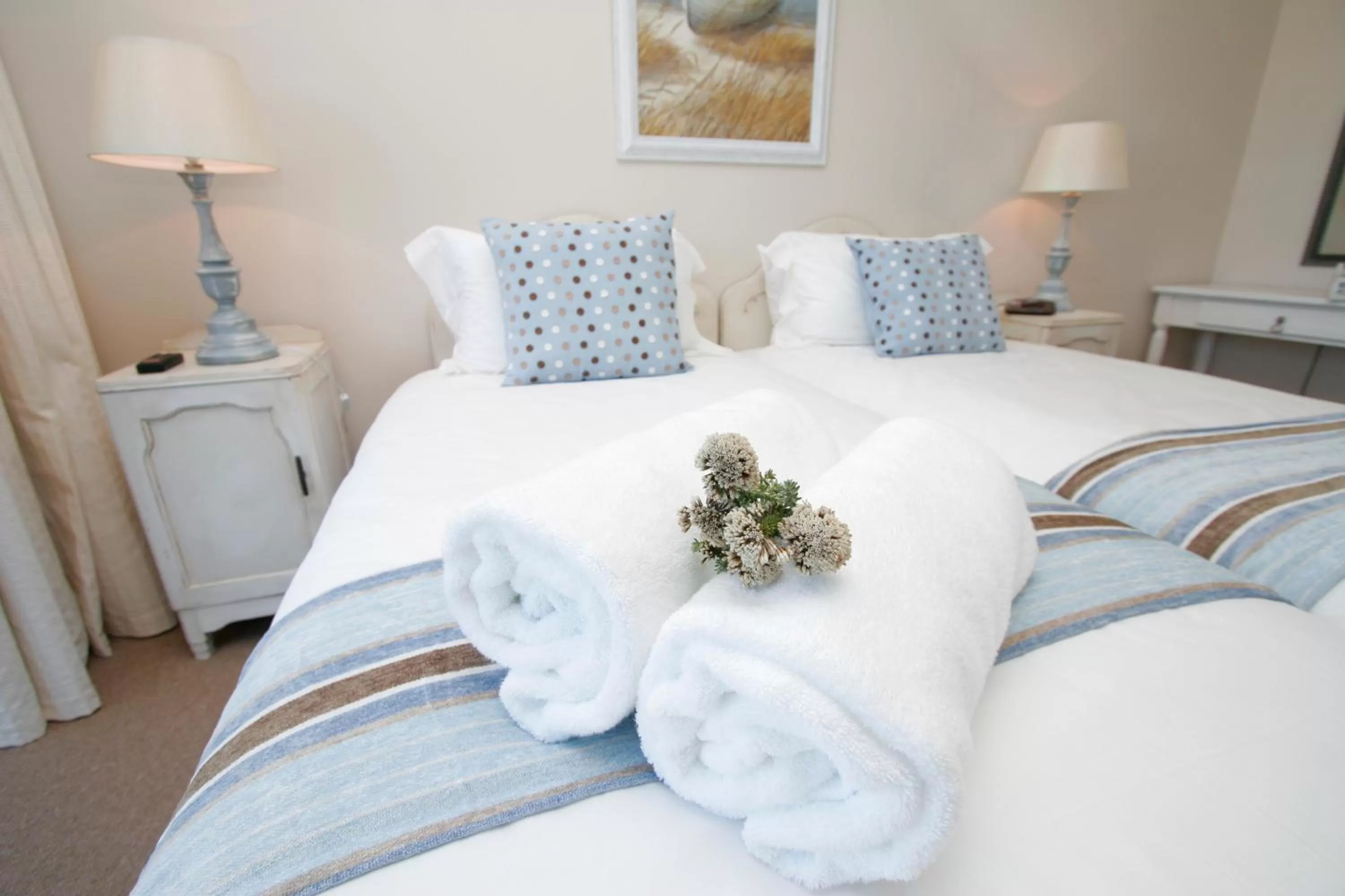 Bed in The Beach House