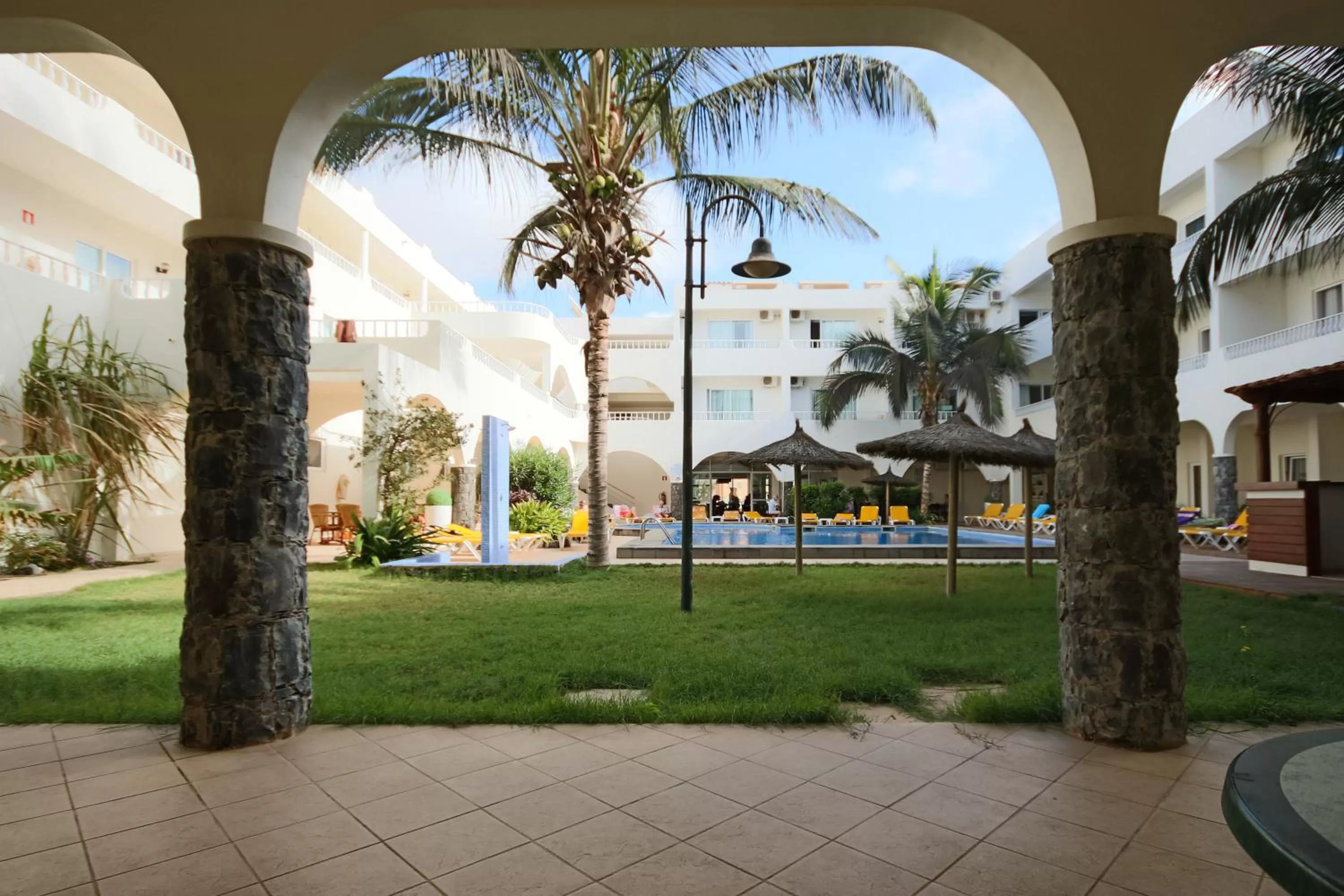 Garden in Ouril Pontao Hotel