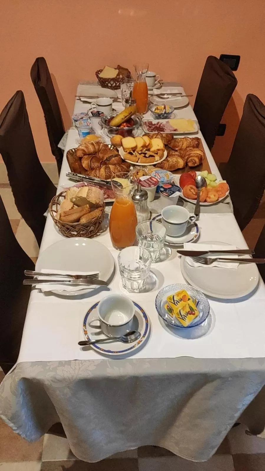 Food and drinks in Alloggi Serena