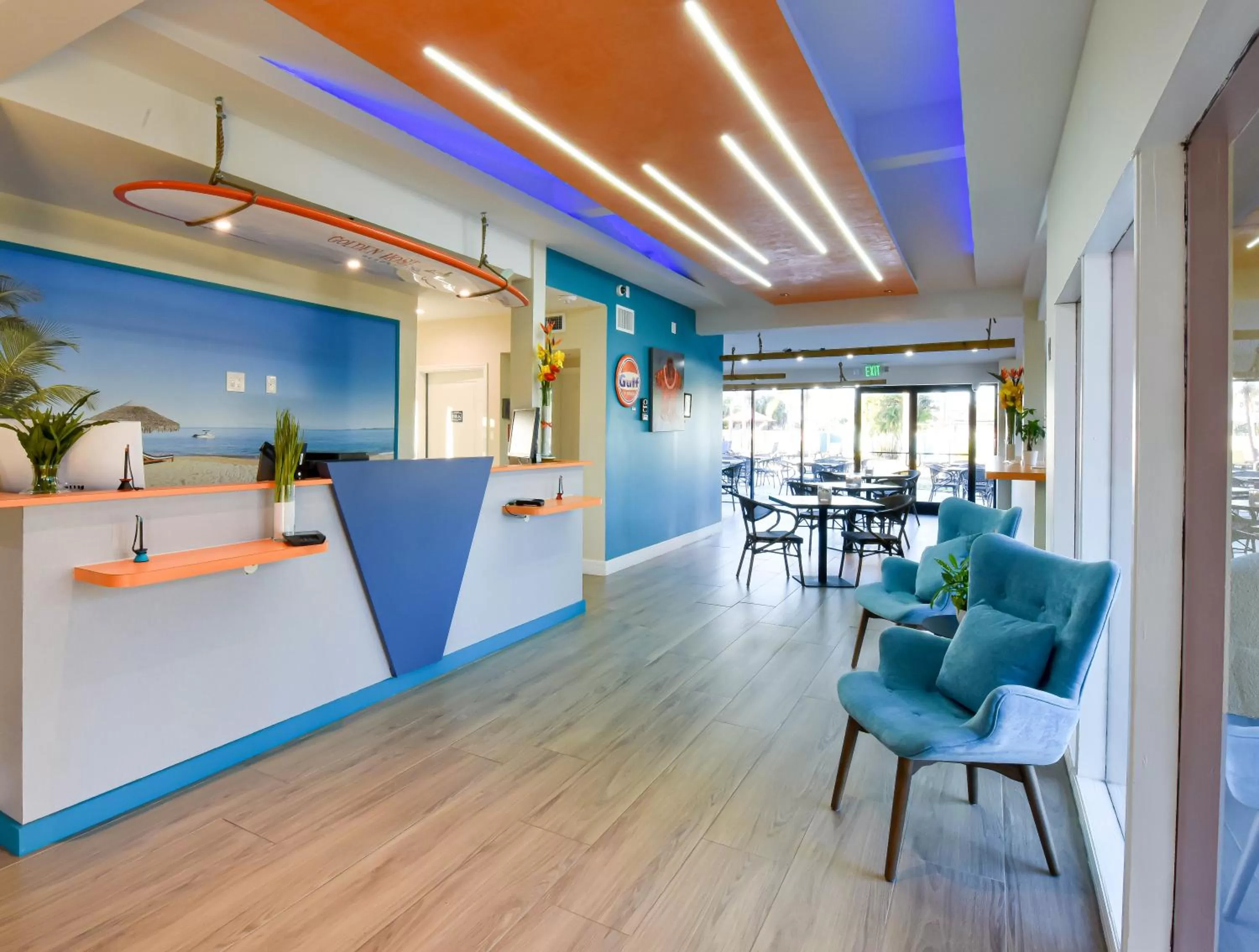 Lobby or reception in Golden Host Resort Sarasota