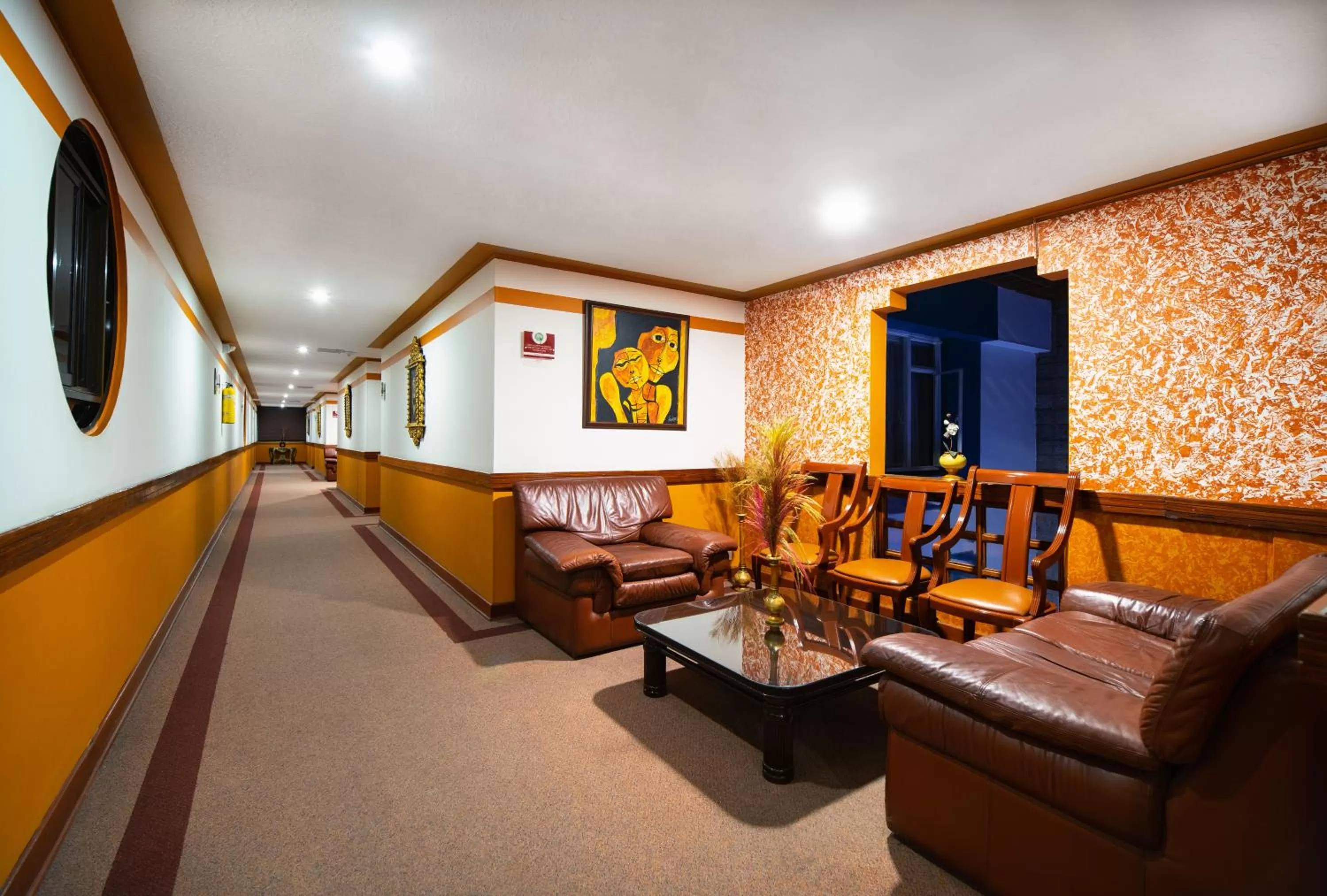 Seating area in Hotel Don Saul