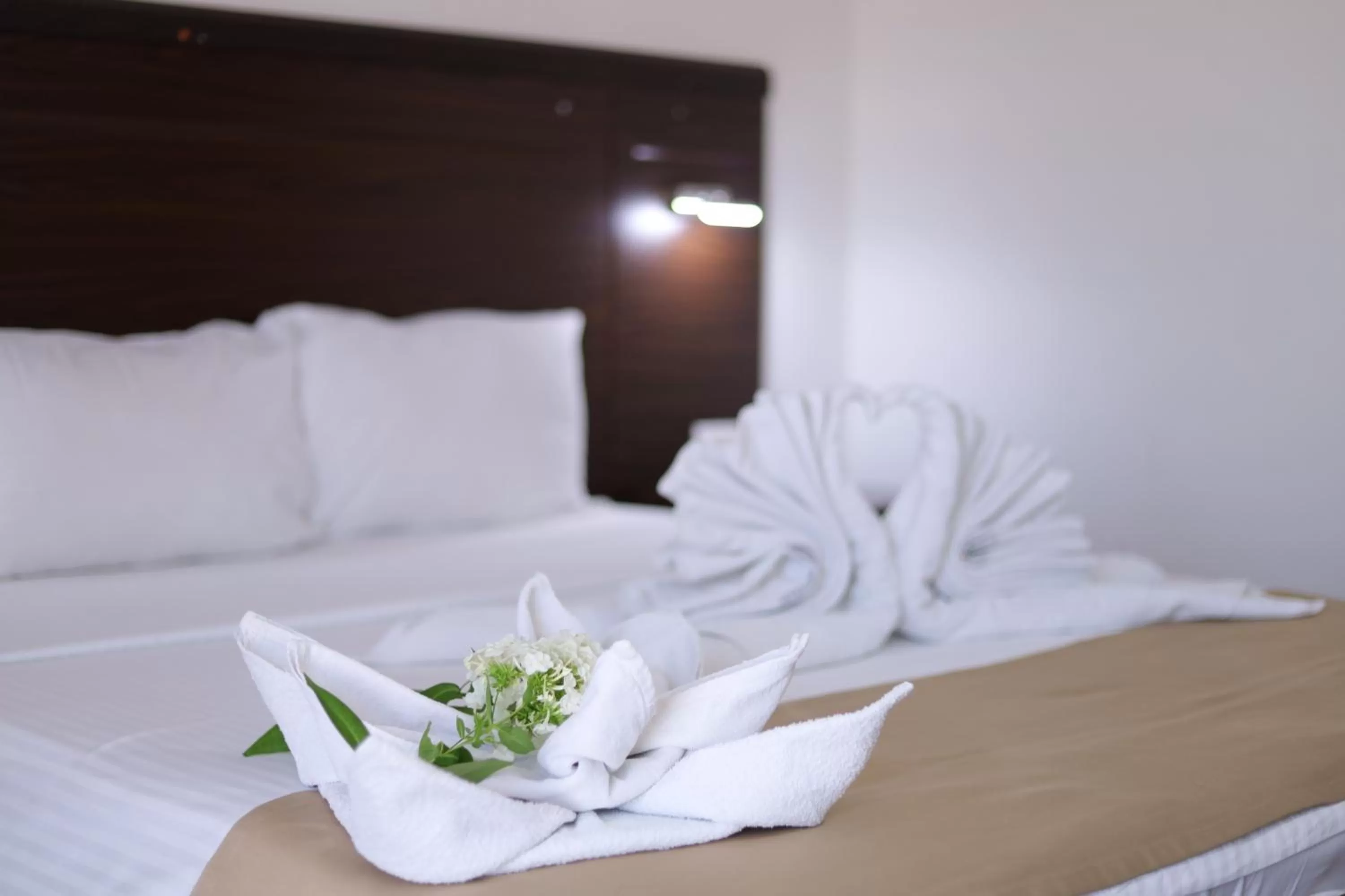 Bed in Arabella Hotel