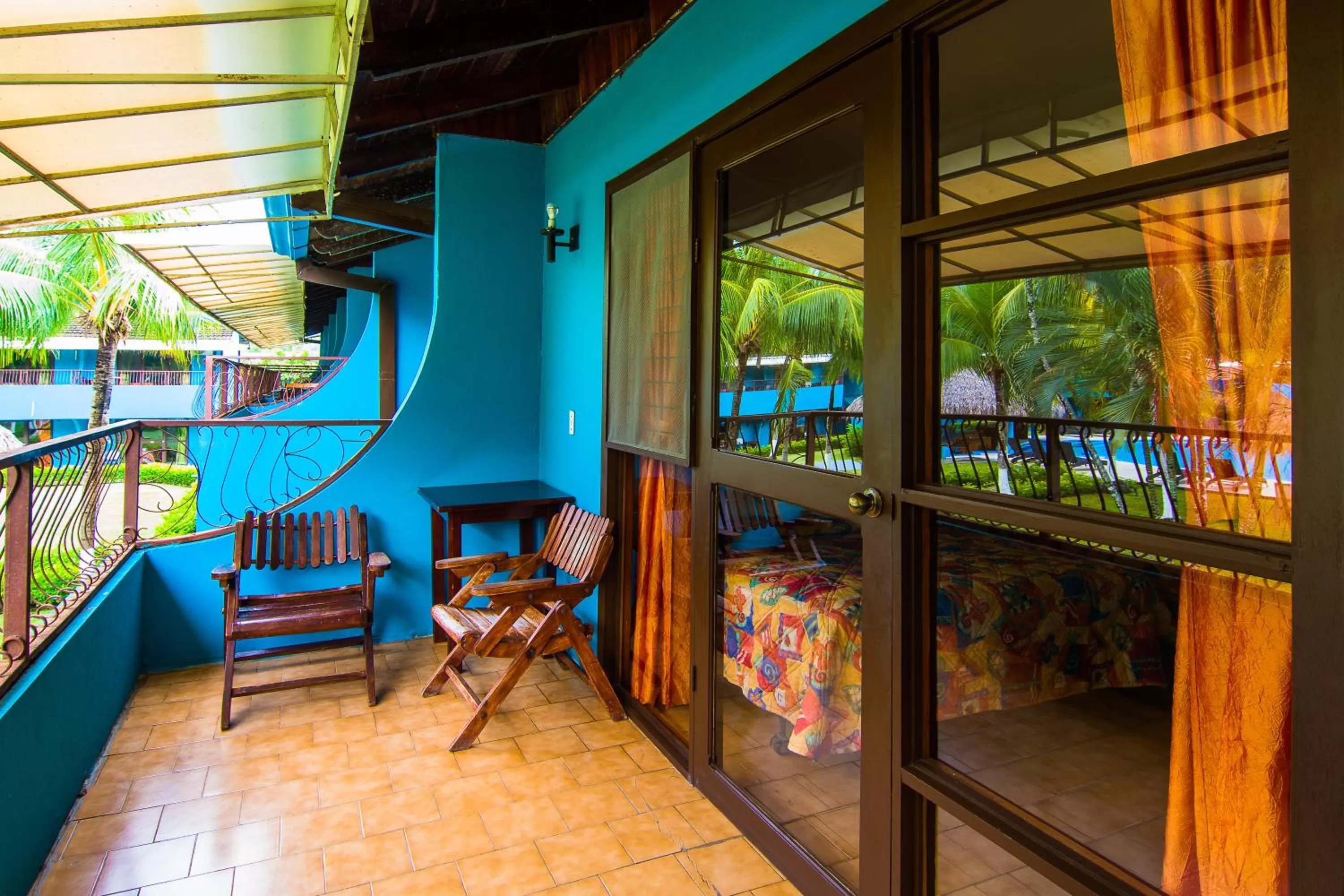 Balcony/Terrace in Beach Break Resort & CR Surf Camp