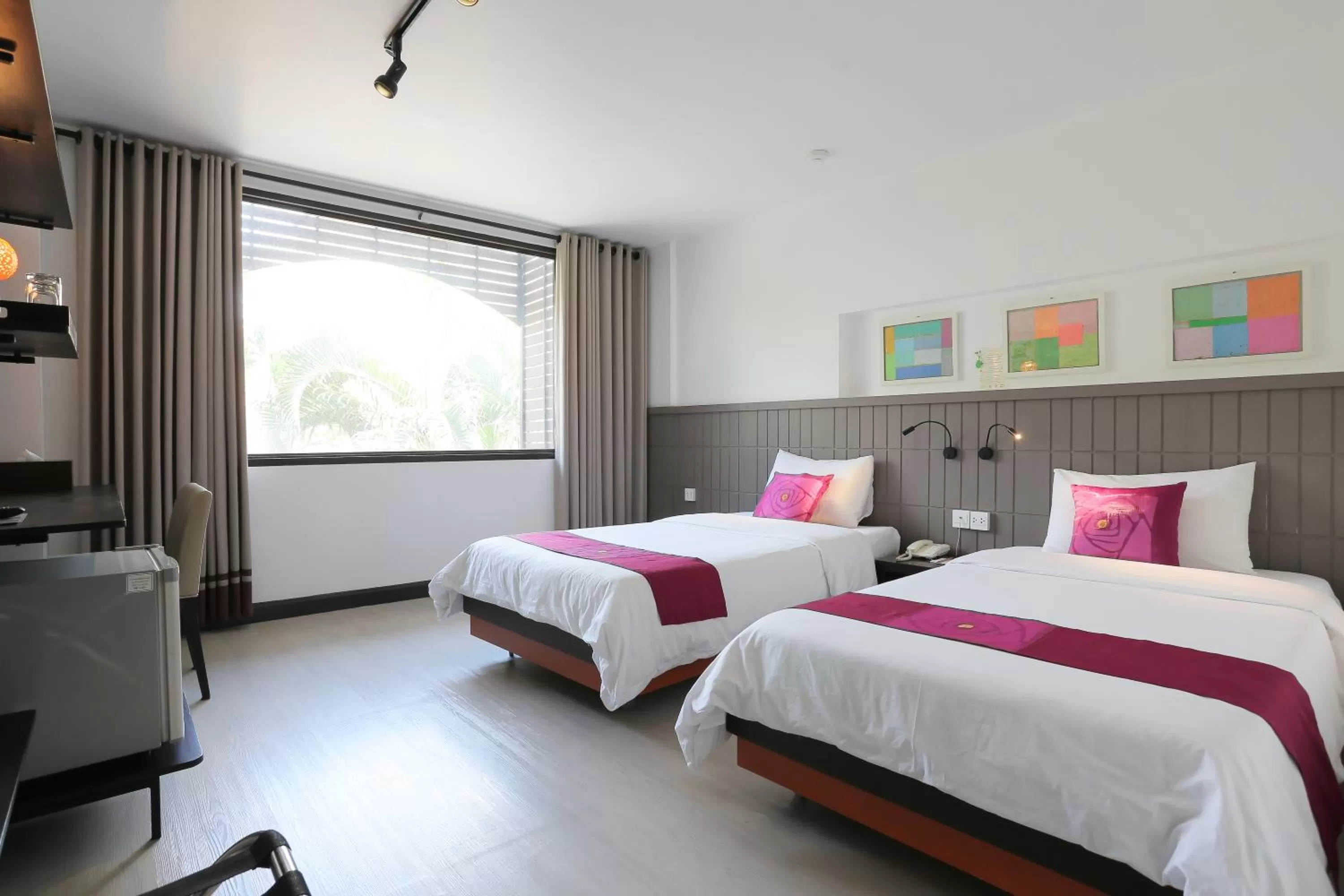 Bed in The Mantrini Chiang Rai