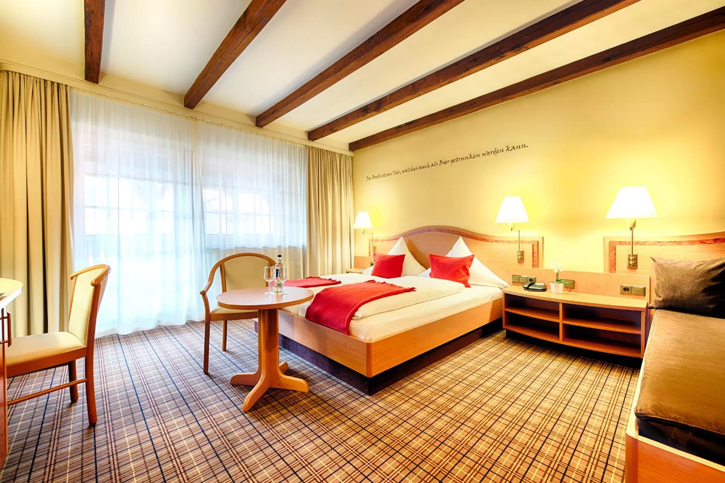 Bed in Welcome Hotel Legden