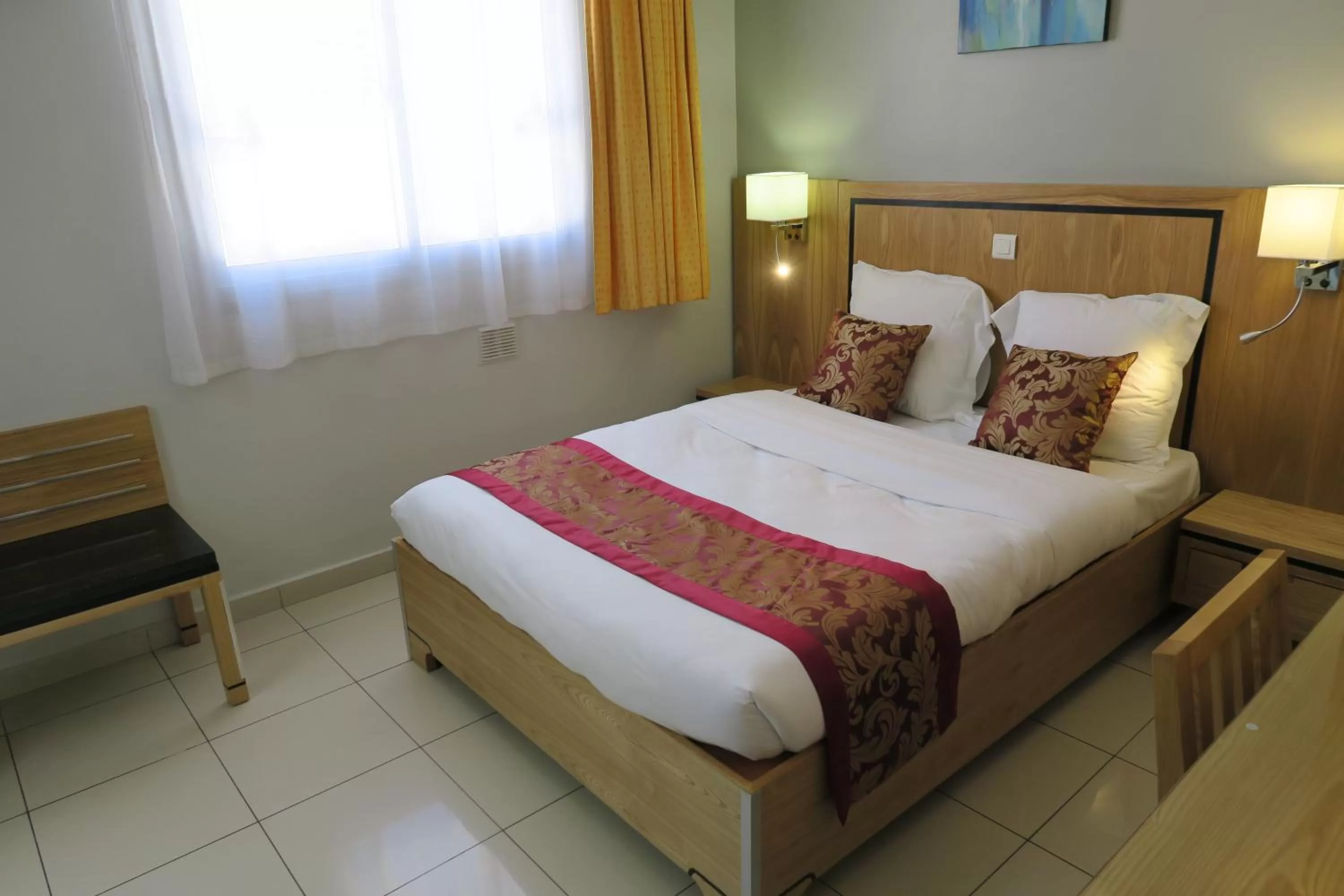 Bed in Central Hotel