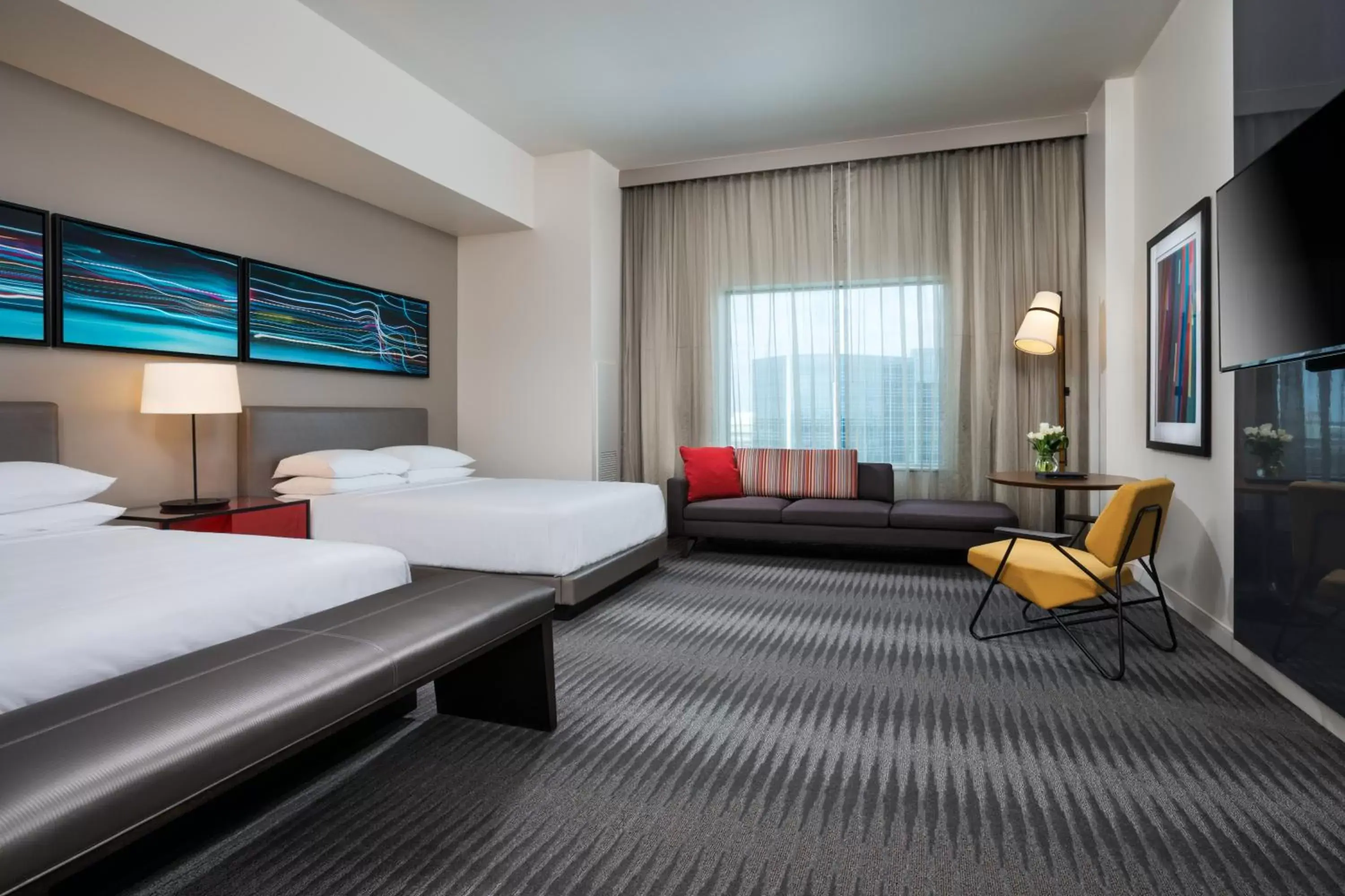 Deluxe Queen Room with Two Queen Beds in Hyatt Regency Bloomington - Minneapolis Deluxe Queen Room with Two Queen Beds in Hyatt Regency Bloomington - Minneapolis