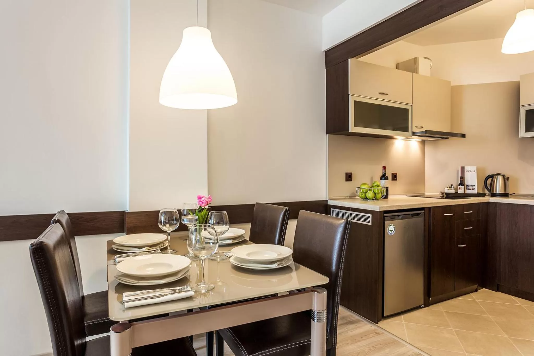 Communal kitchen in Grami Hotel Sofia