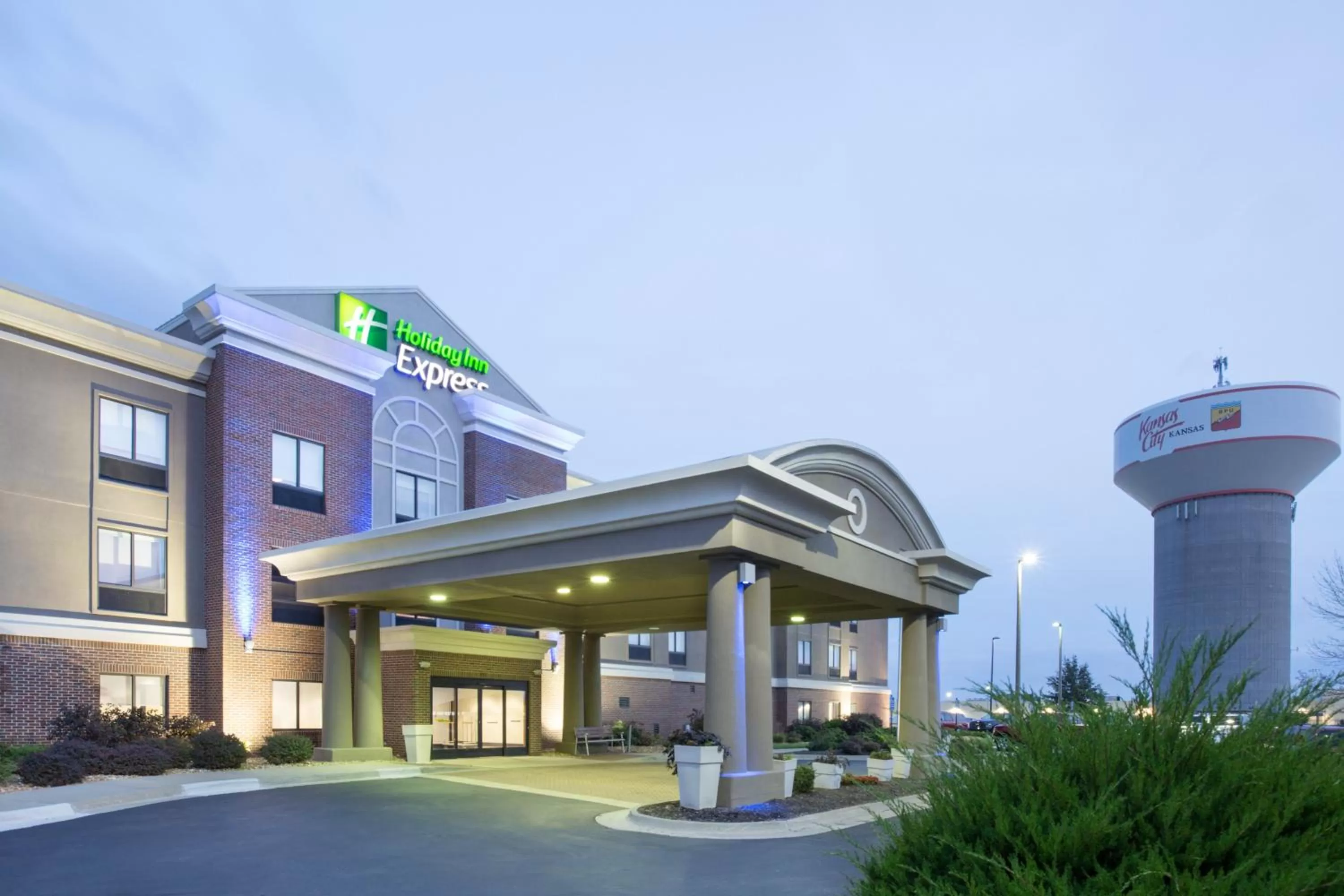 Property building in Holiday Inn Express Kansas City - at the Legends! by IHG