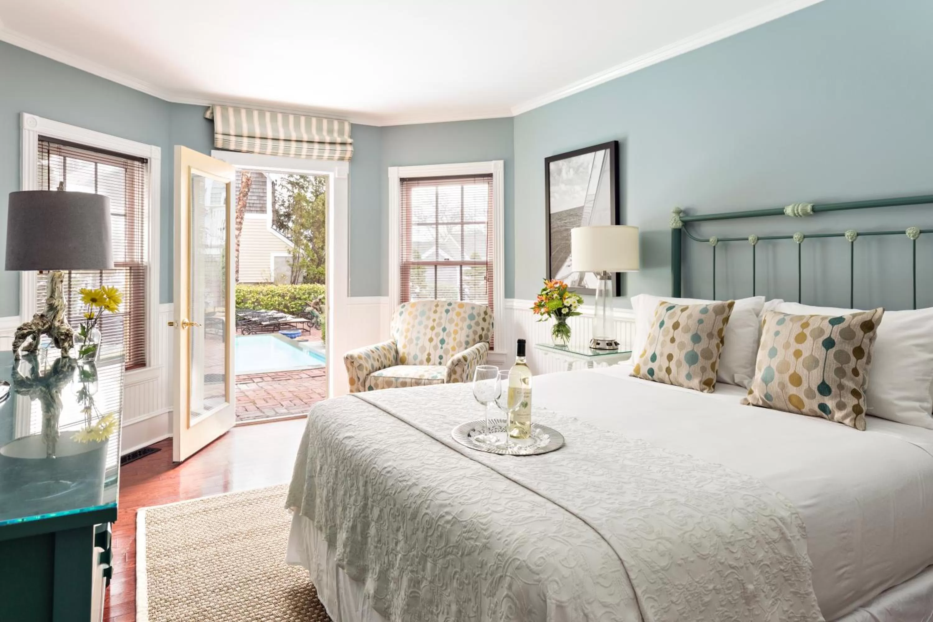 Garden, Bed in Brass Key Guesthouse Adults Only