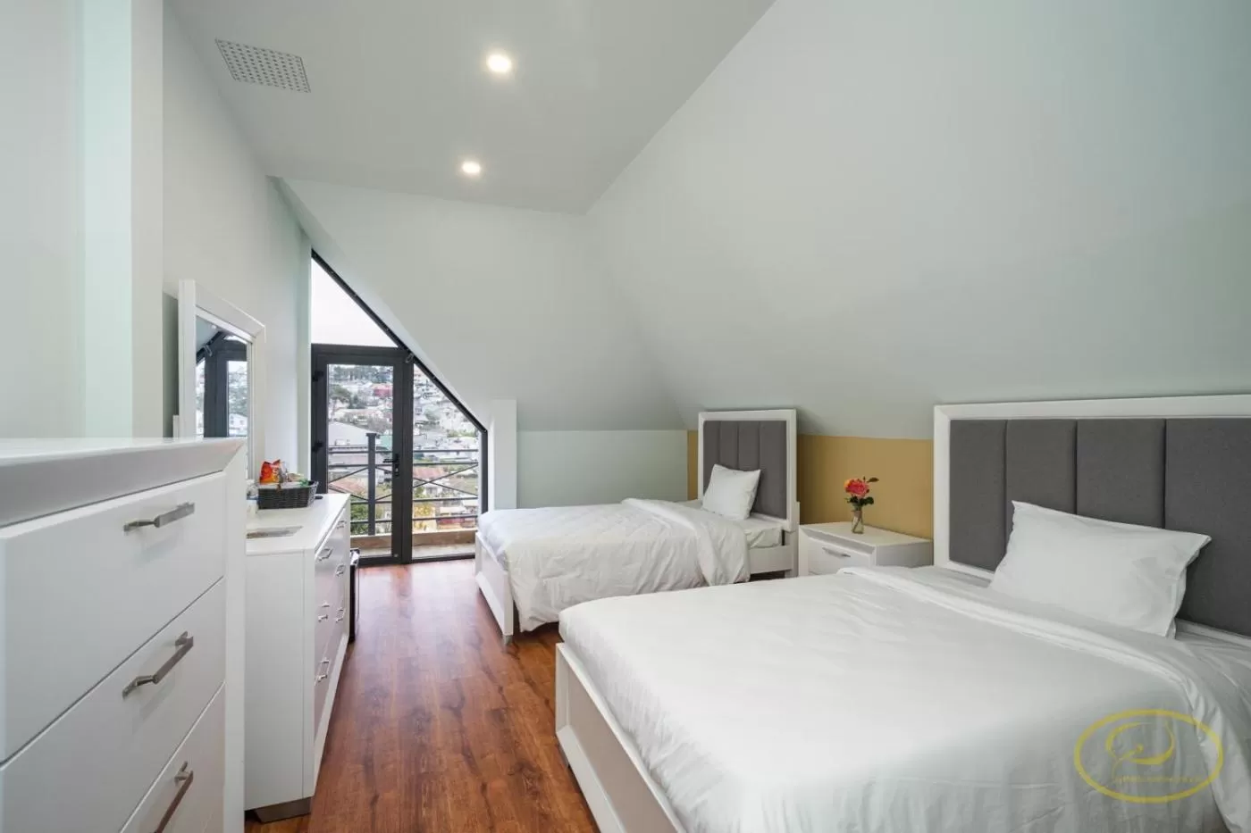 Bedroom, Bed in Hong Mon Villa