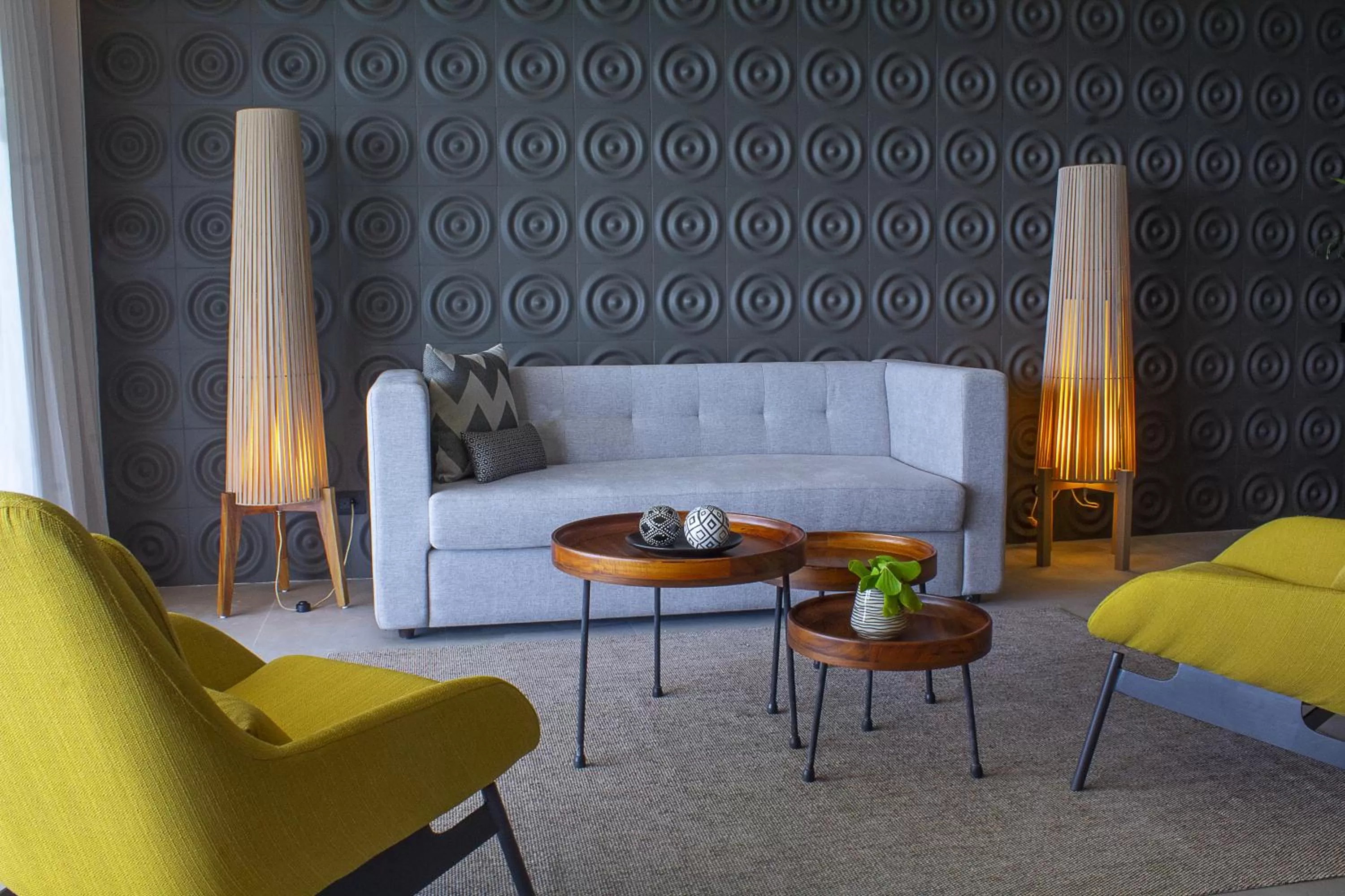 Living room in The Fives Oceanfront