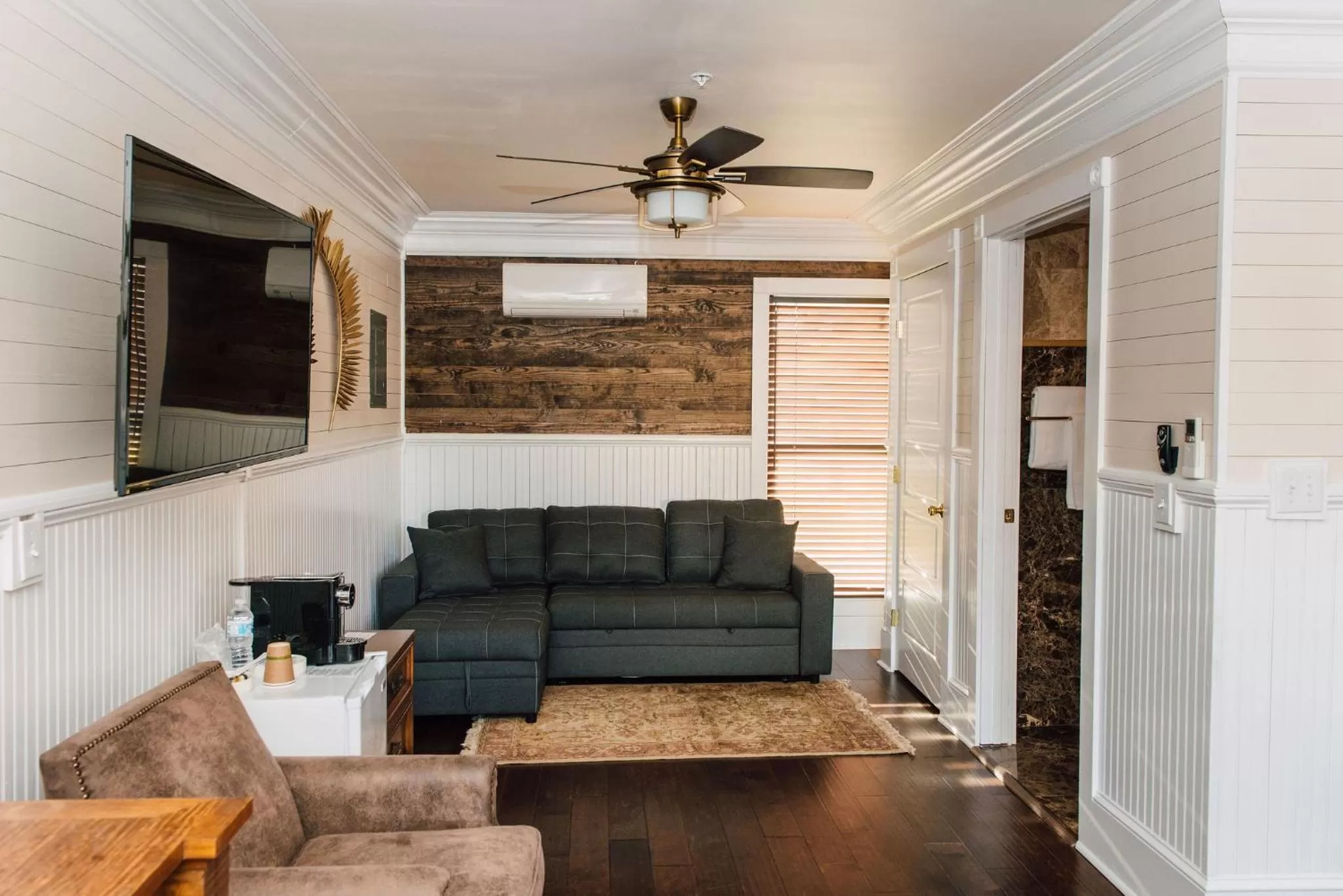 Seating area in The Gibson Inn