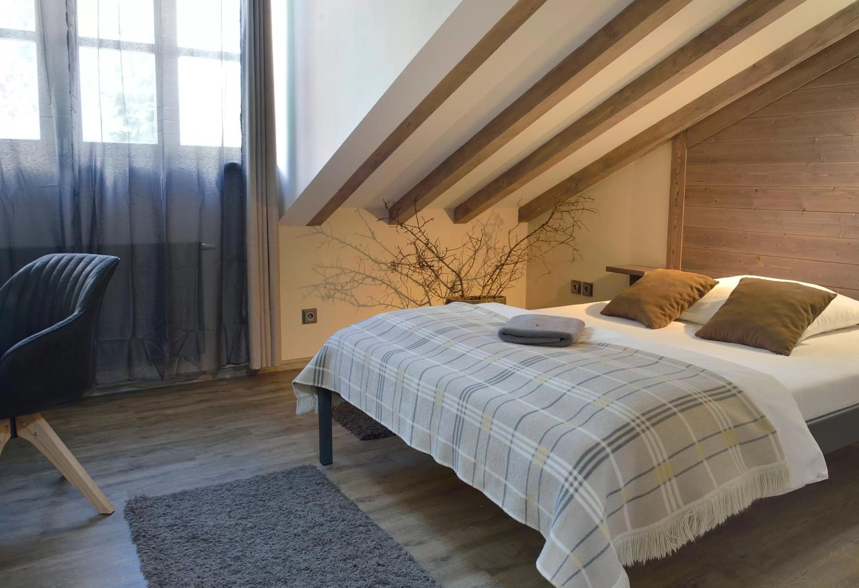 Bed in Hotel and restaurant Via Ironia