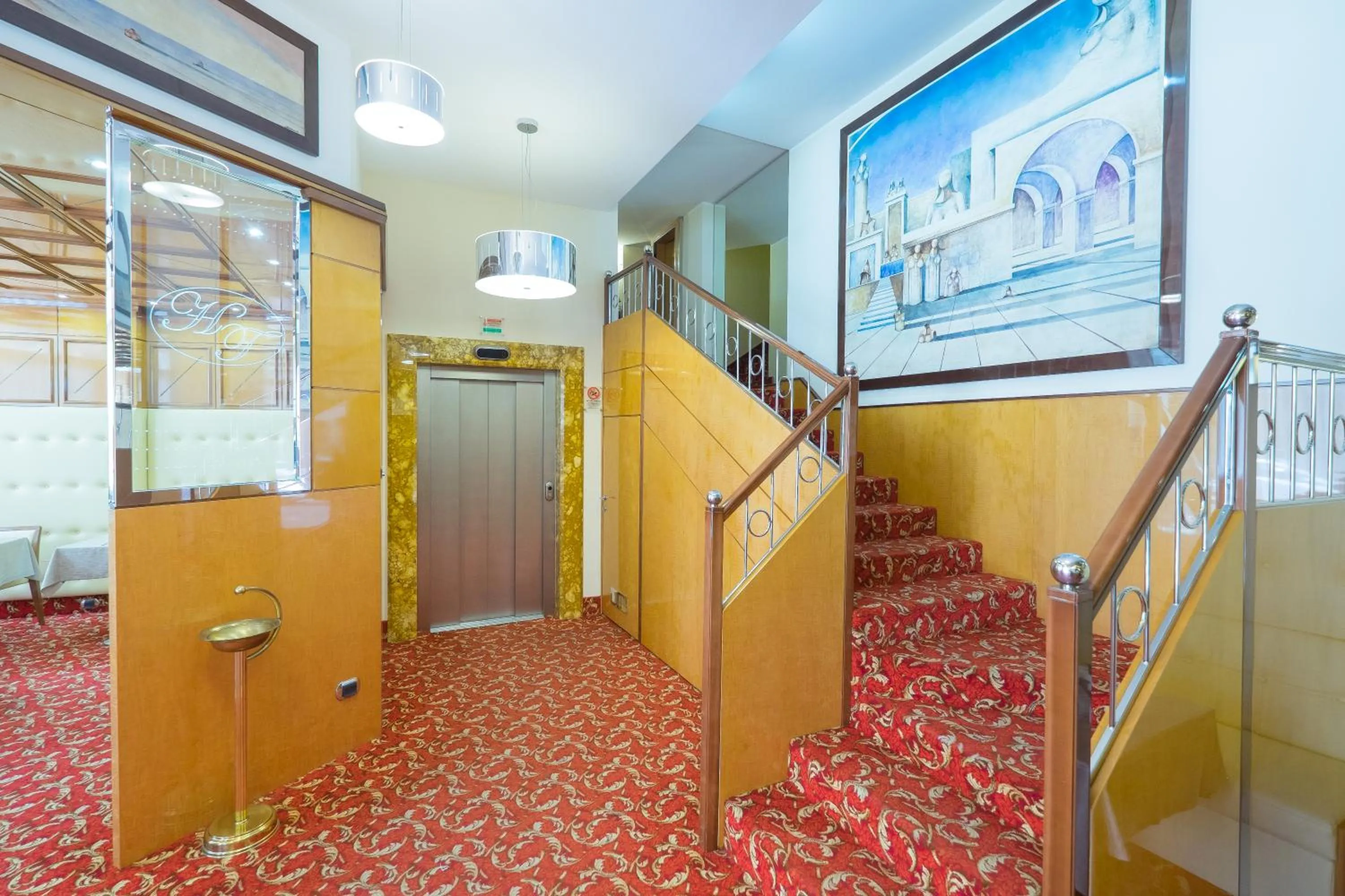 Lobby or reception in Hotel Teco