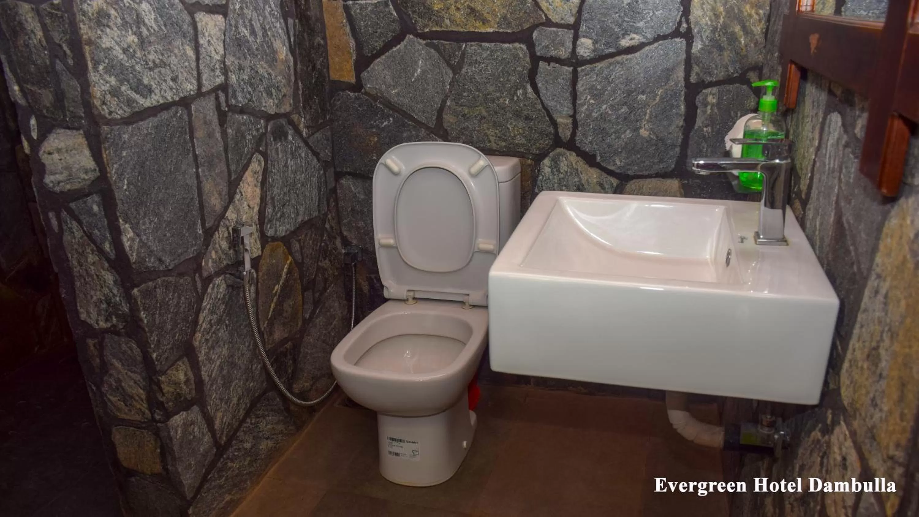 Toilet, Bathroom in Evergreen Hotel Dambulla