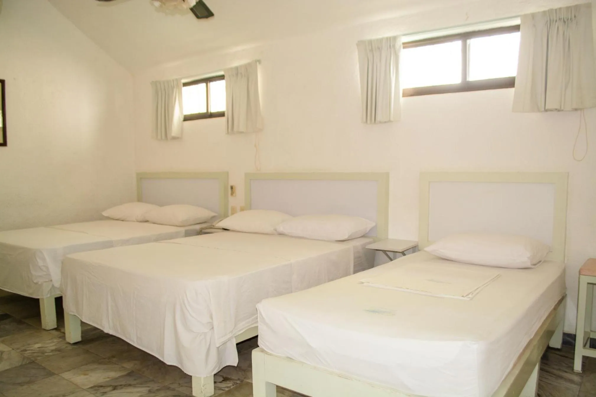 Bed in Hotel Olinalá Diamante