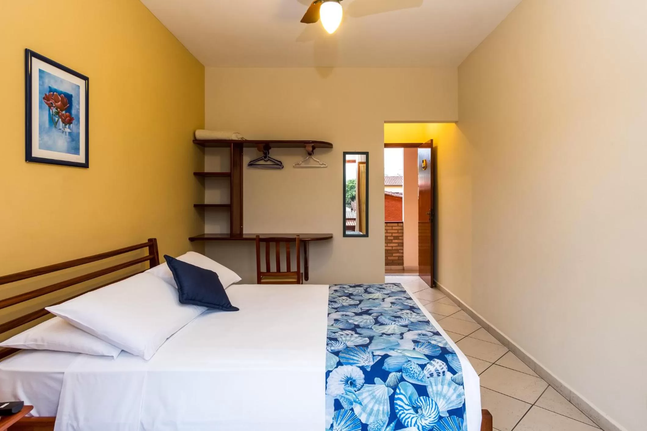 Bed in Pousada Mar Azul