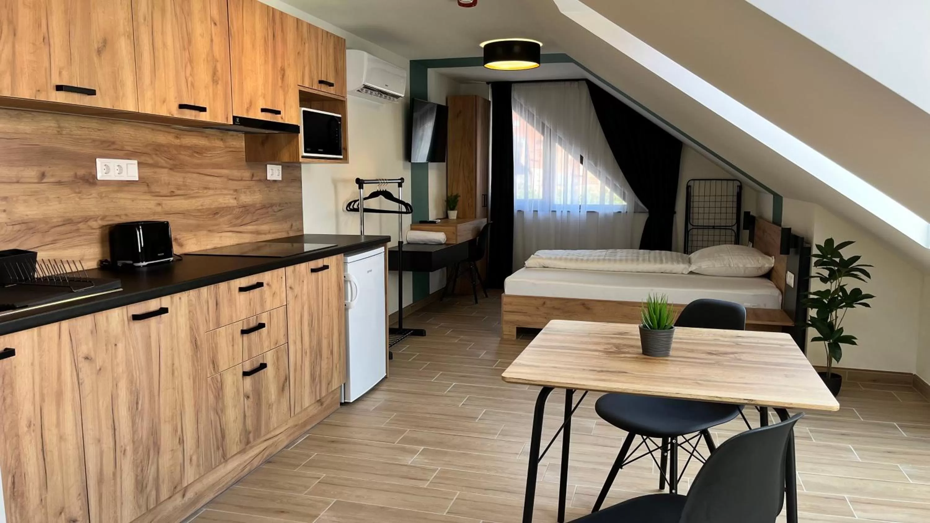 Bed in Rezidex Apartmanház