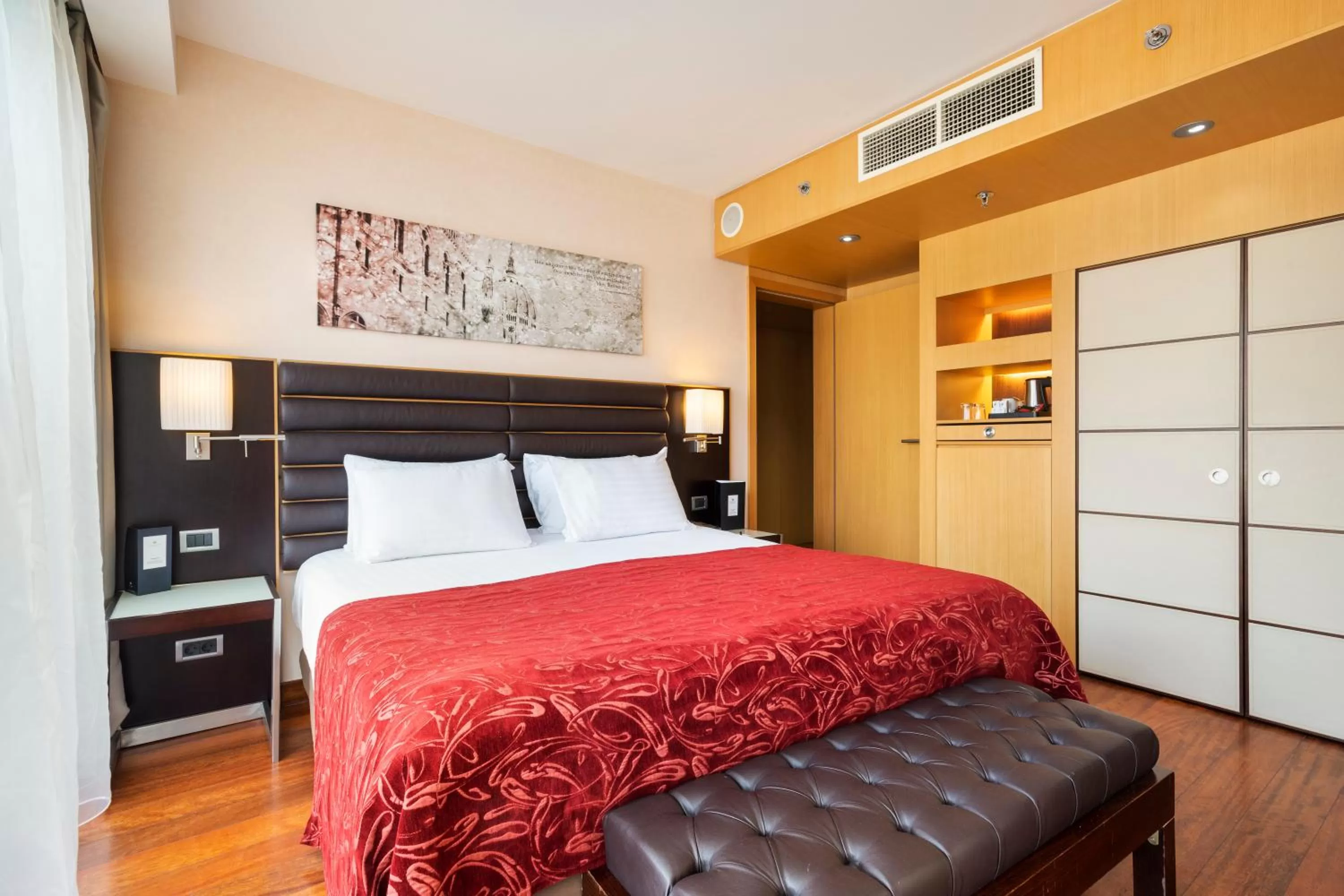 Bedroom, Bed in Exe Budapest Center