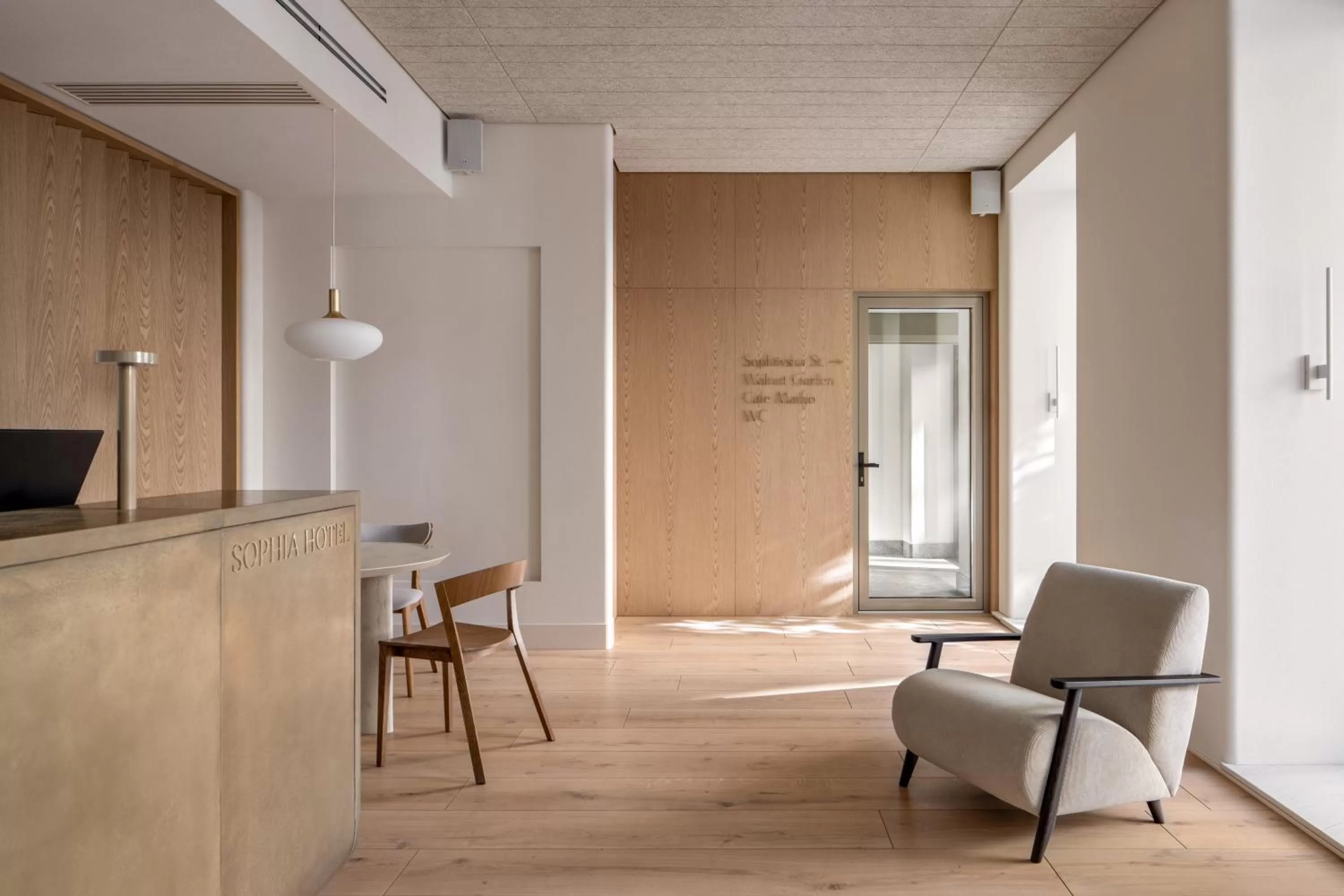 Seating area in Sophia Hotel Kyiv