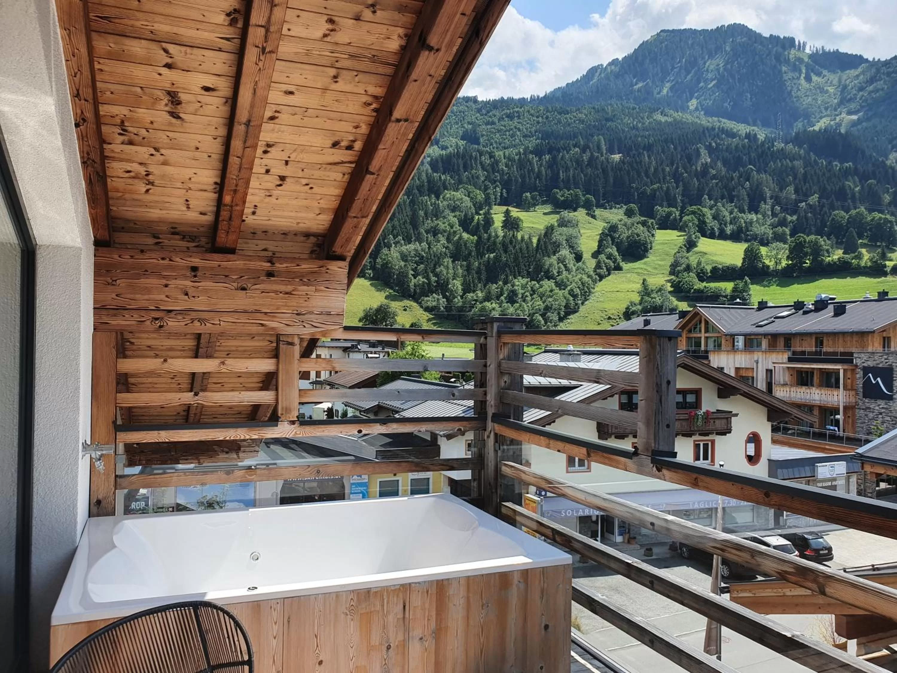 Balcony/Terrace in 24 by AvenidA - Mountain Hotel