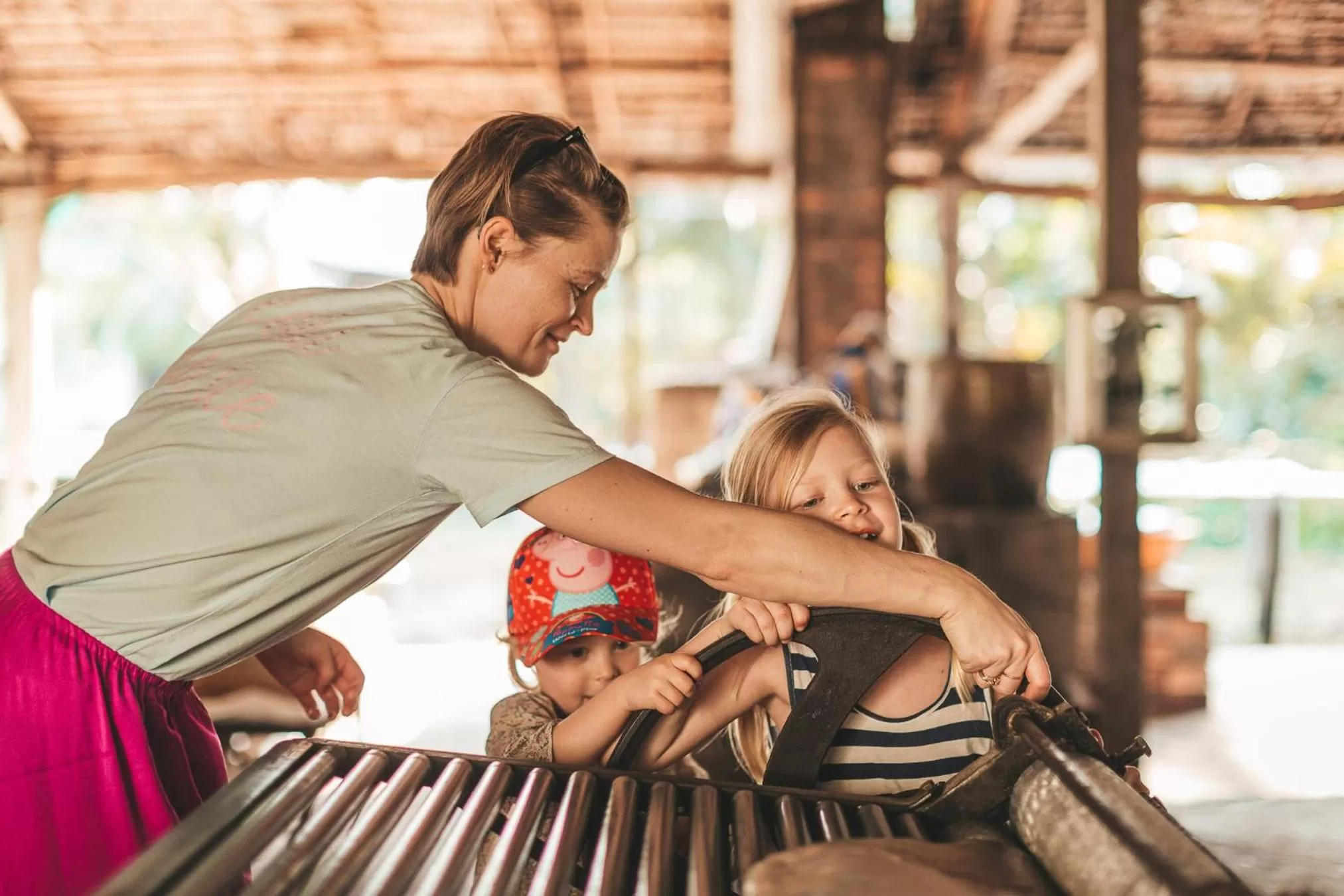 People in Can Tho Ecolodge