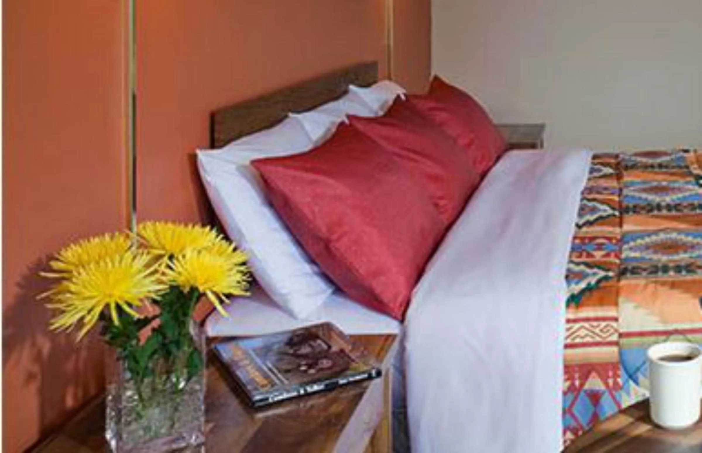 Bed in Branding Iron Motel