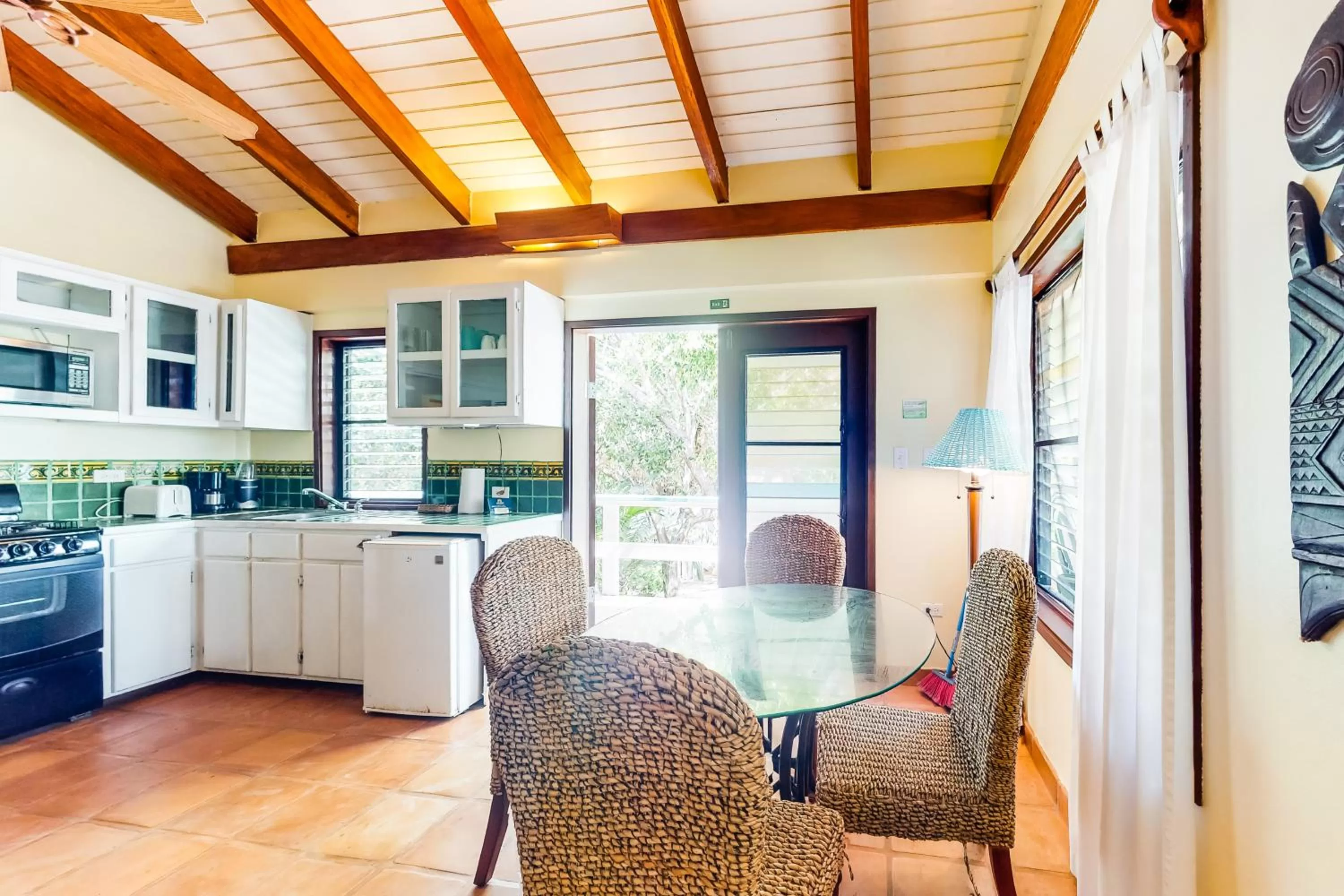 Kitchen/Kitchenette in Condo #26 @ Beachside Villas