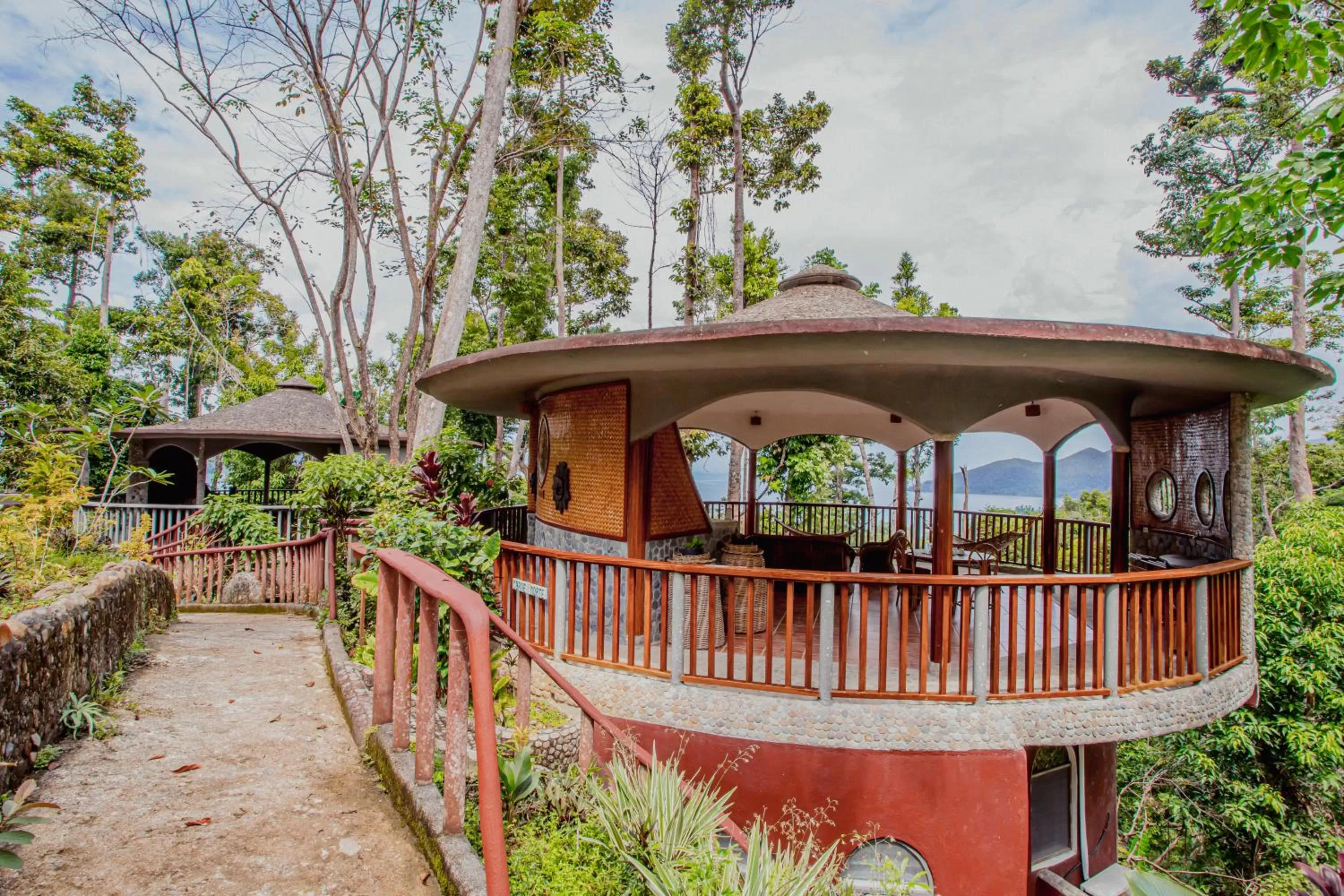 Balcony/Terrace in Atremaru Jungle Retreat