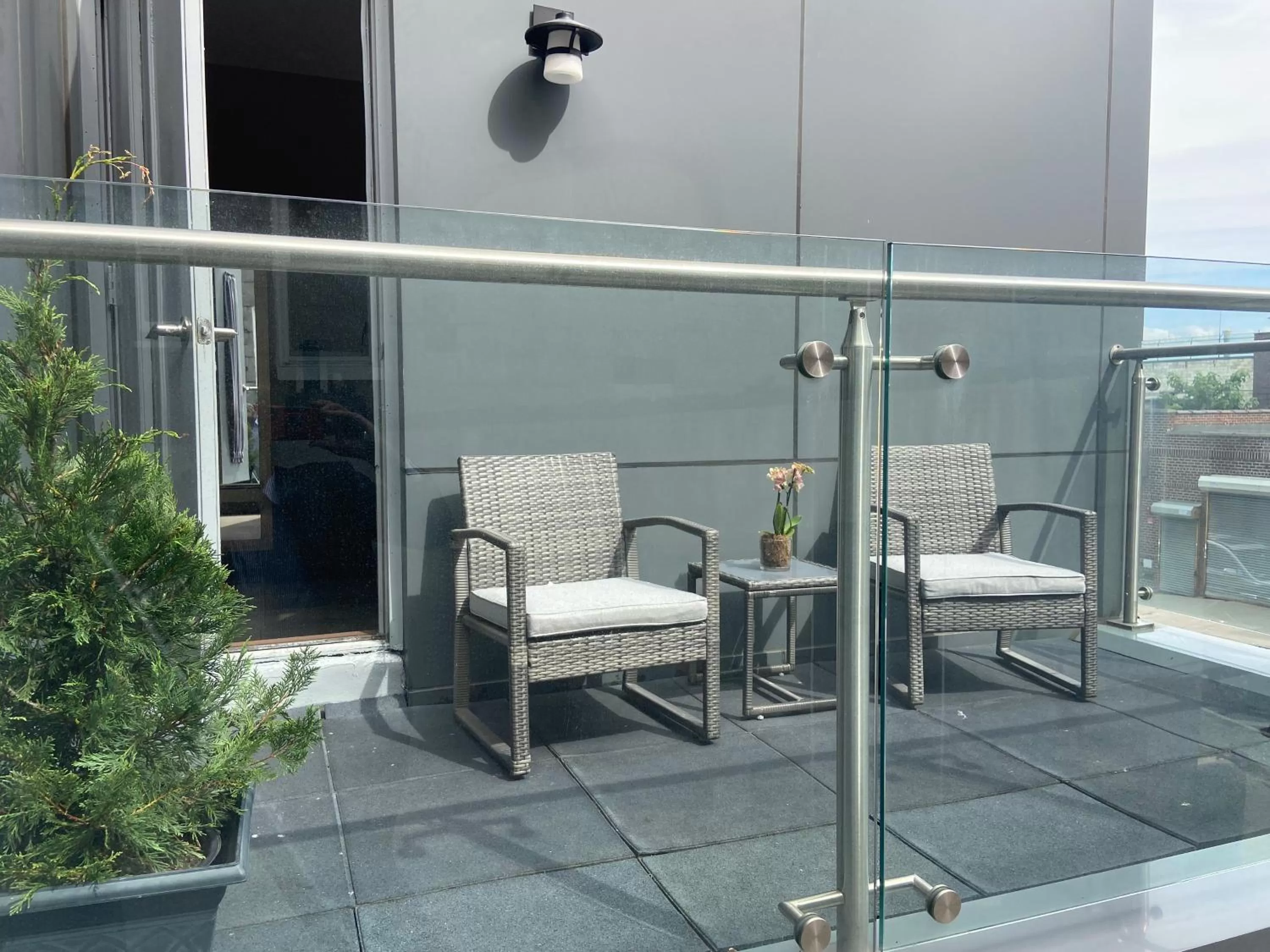 Balcony/Terrace in Comfort Inn Prospect Park-Brooklyn