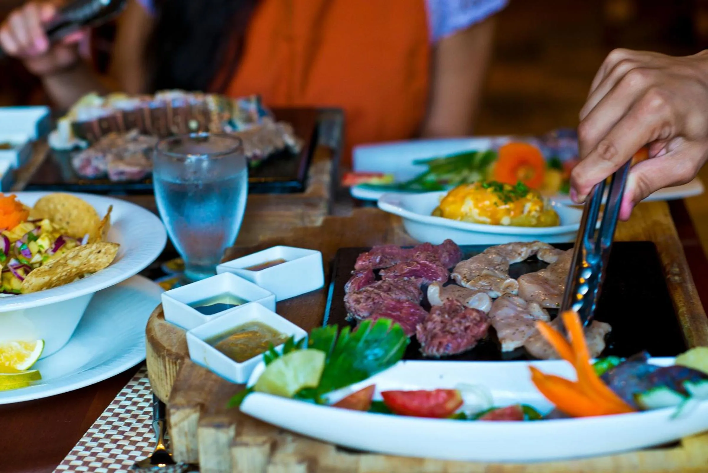 Food close-up in Ramon's Village Resort