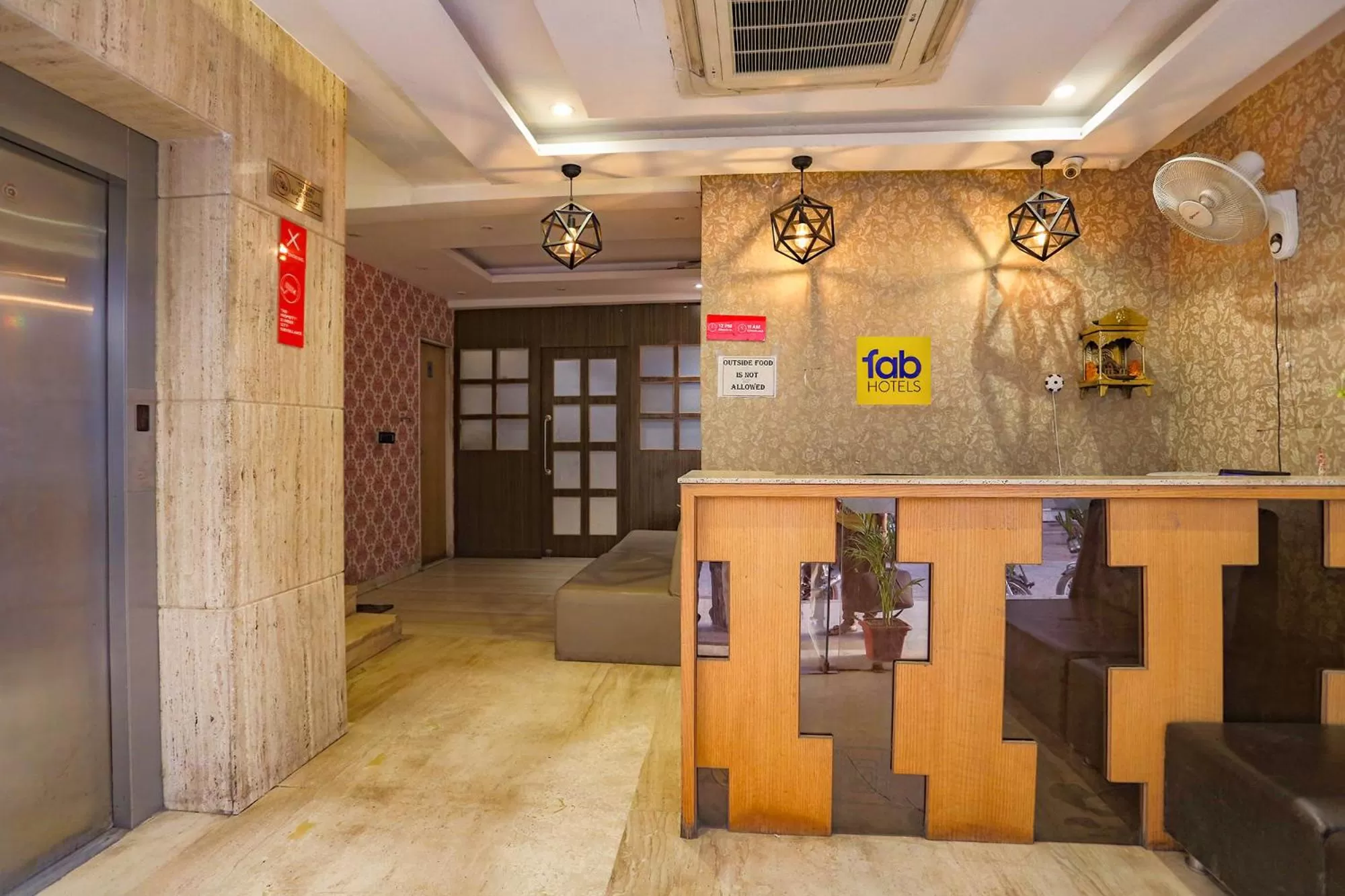 Lobby or reception, Lobby/Reception in FabHotel Sun Park