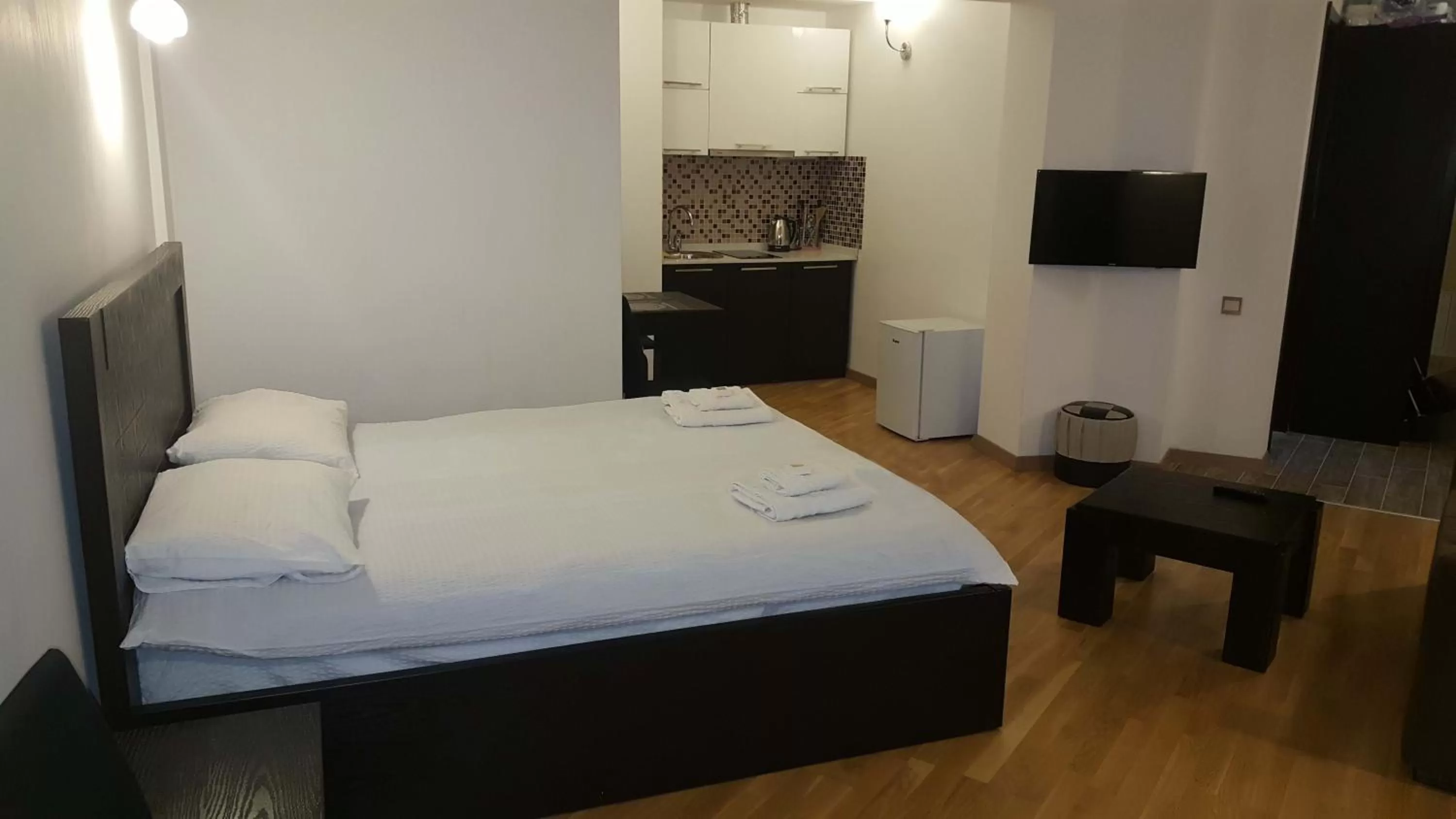 Decorative detail, Bed in Apartments in New Gudauri