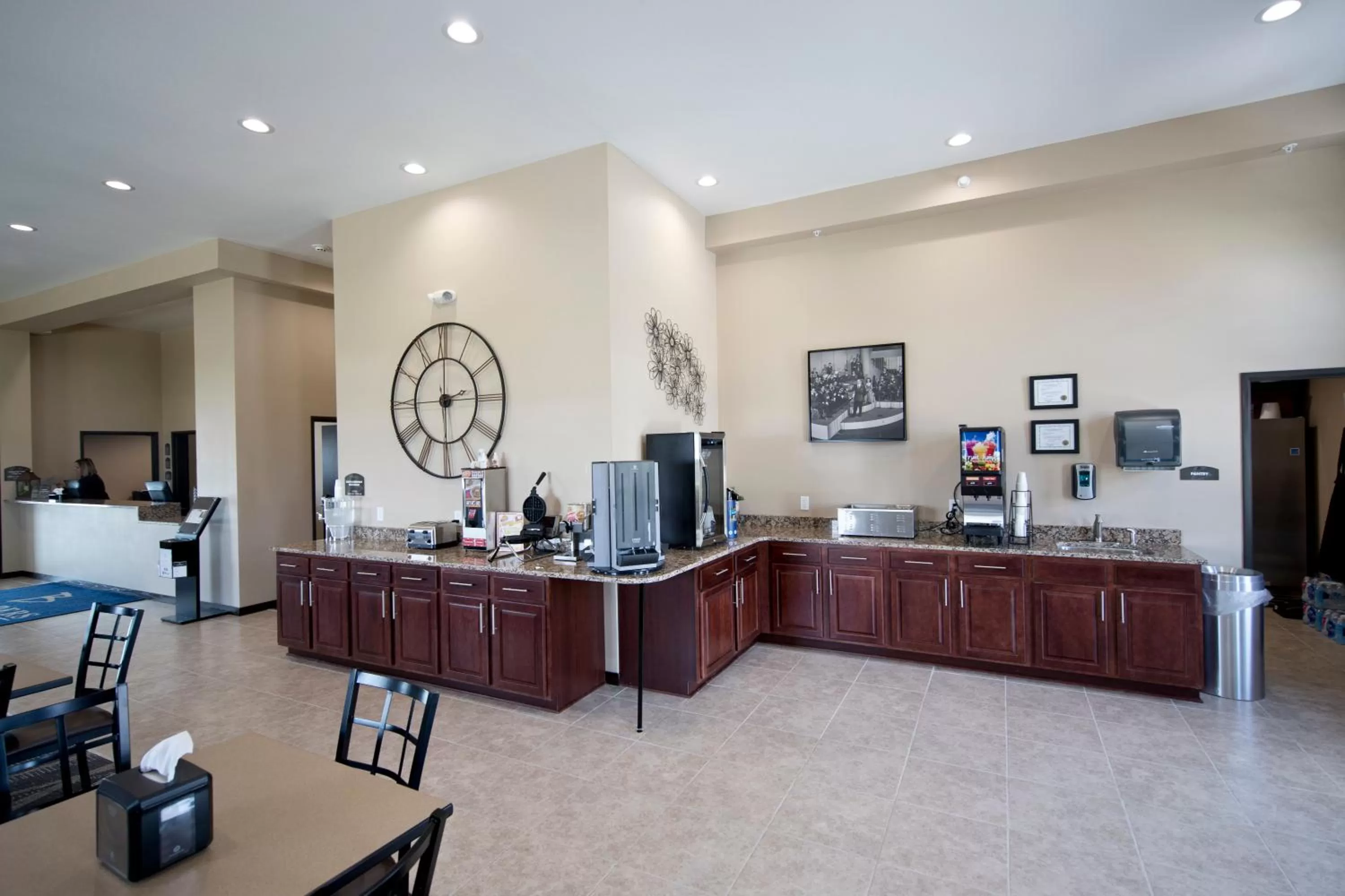 Breakfast in Cobblestone Inn & Suites -Clarinda