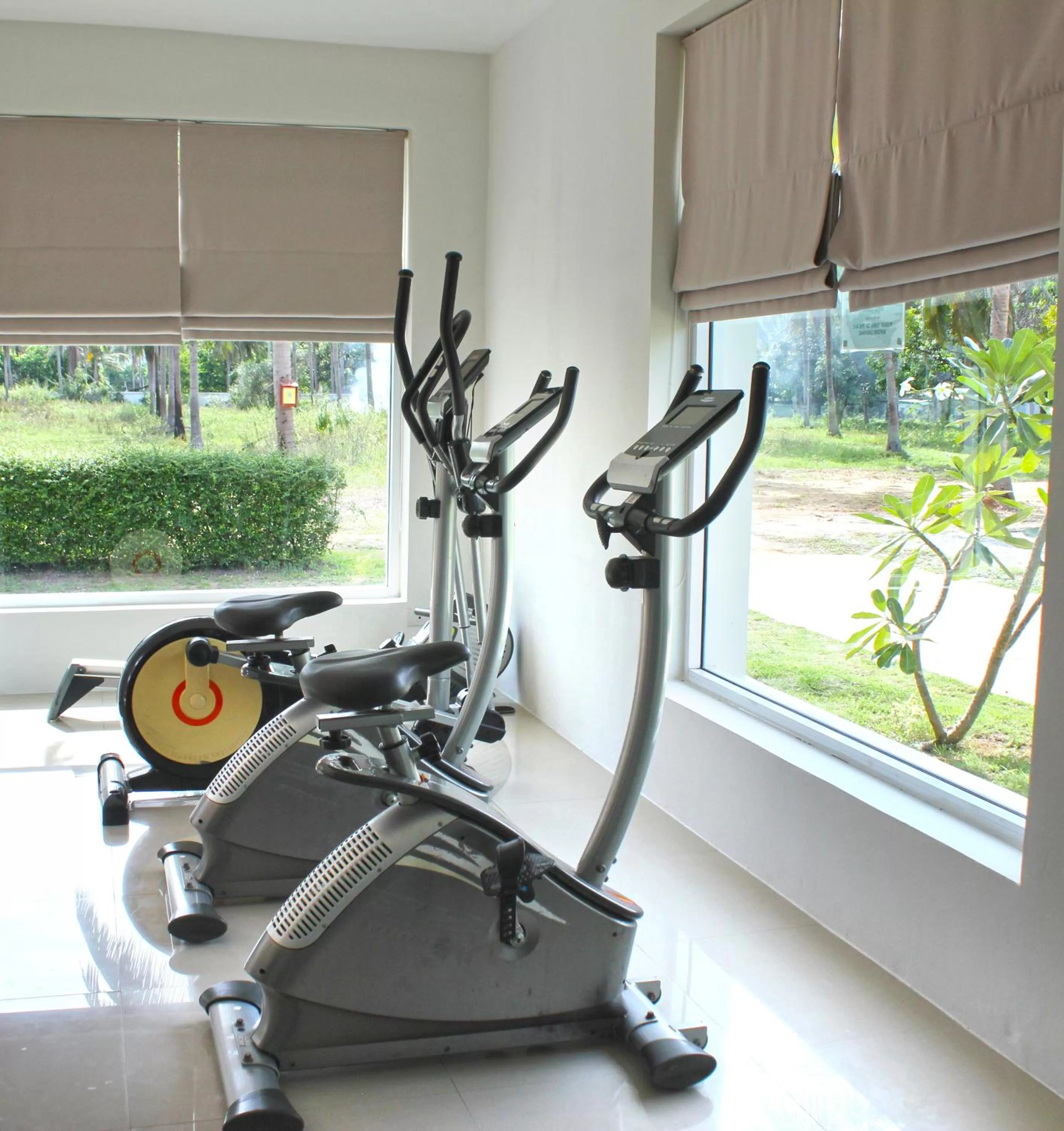 Fitness centre/facilities in The Beach Village Resort