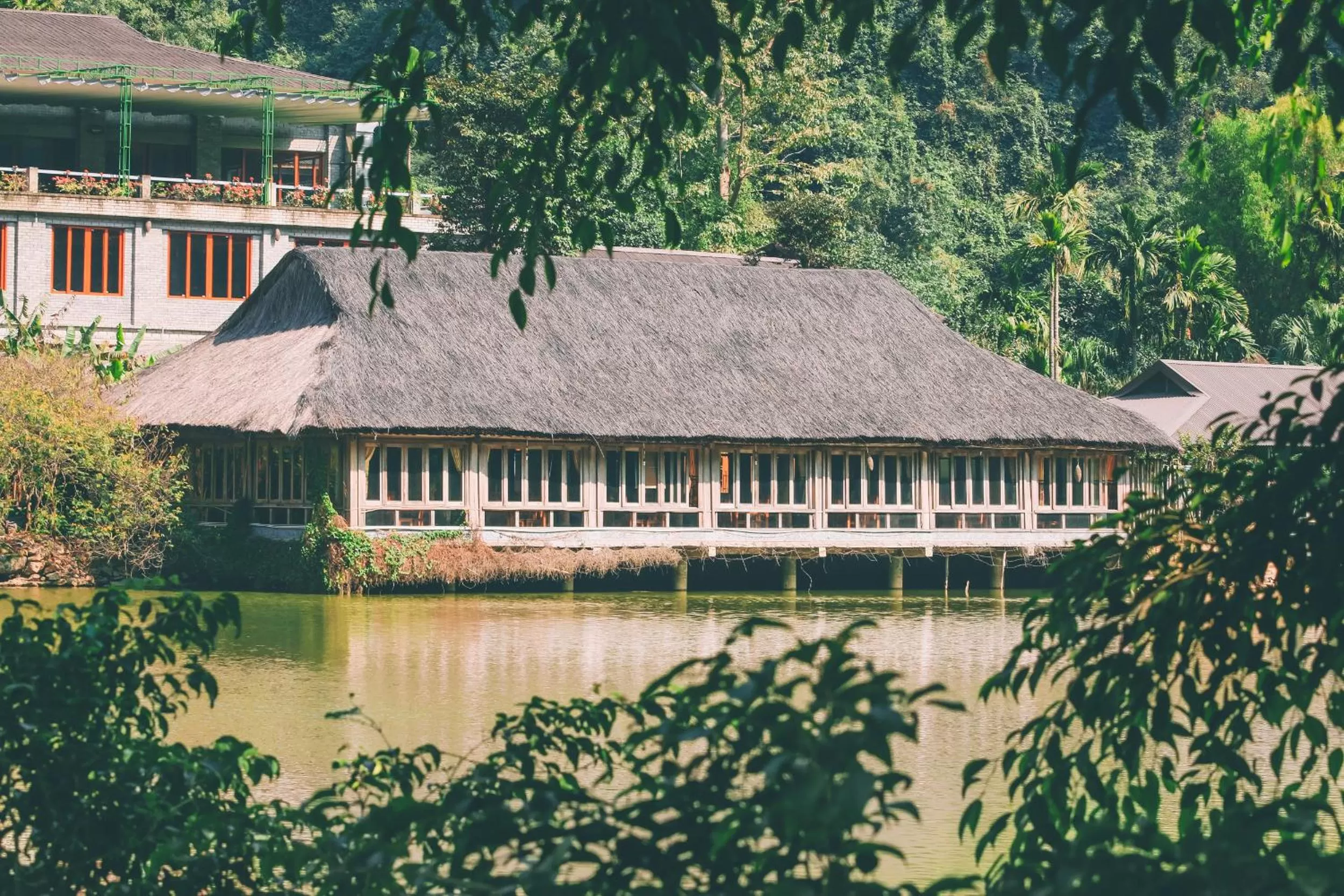 Lake view in Thung Nham Resort