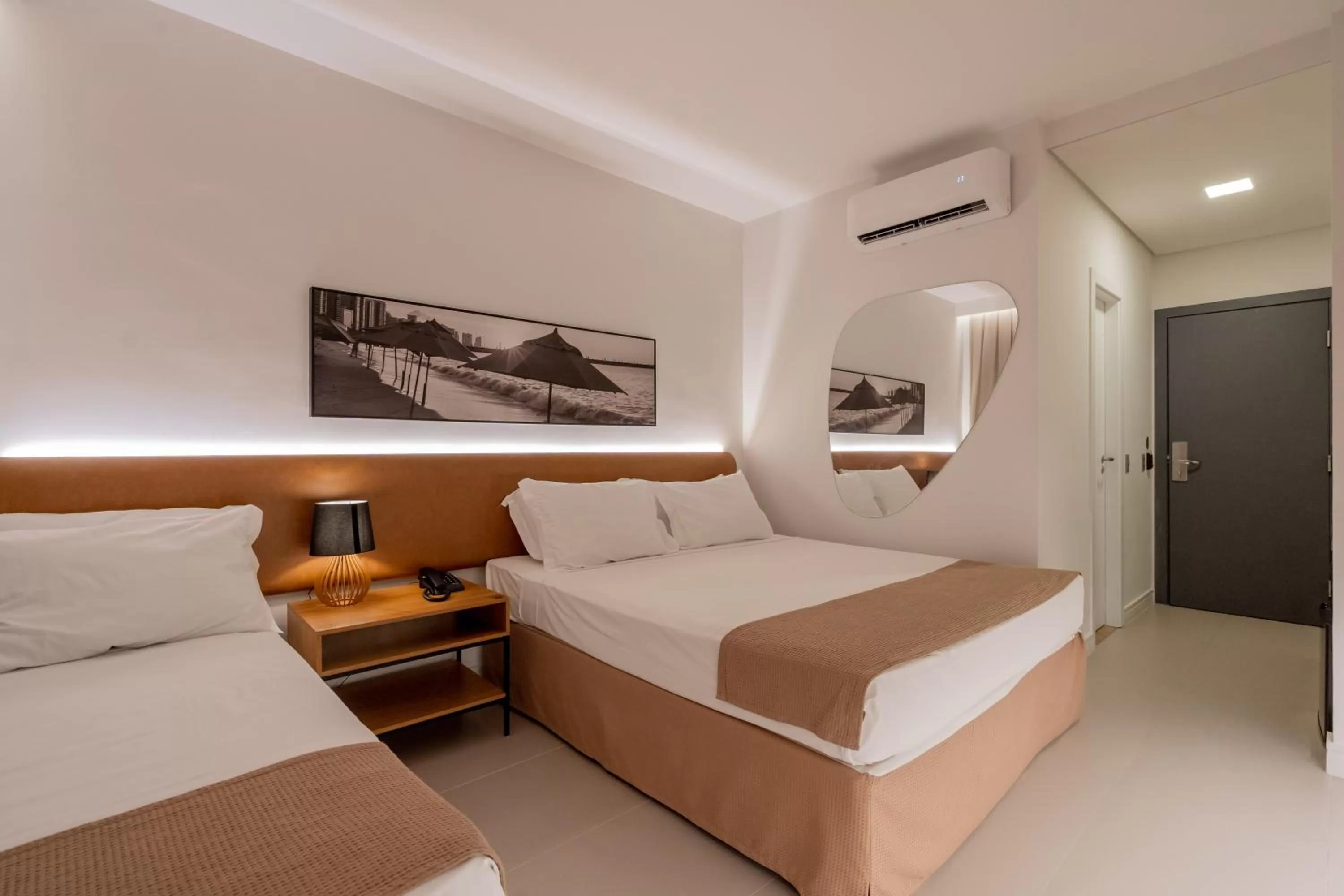 Bed in Pauli Boutique Hotel