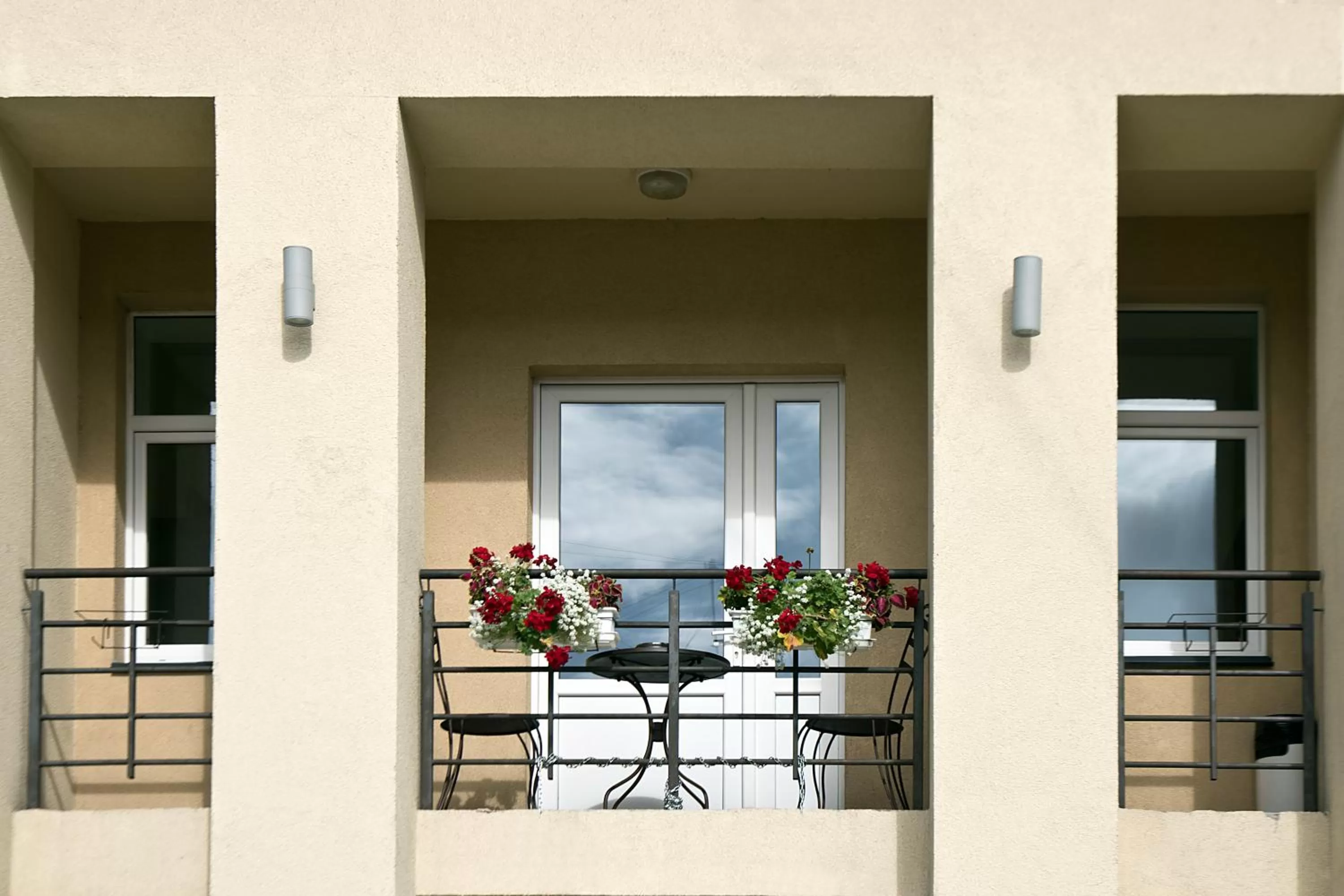 Property building in Happy Hotel