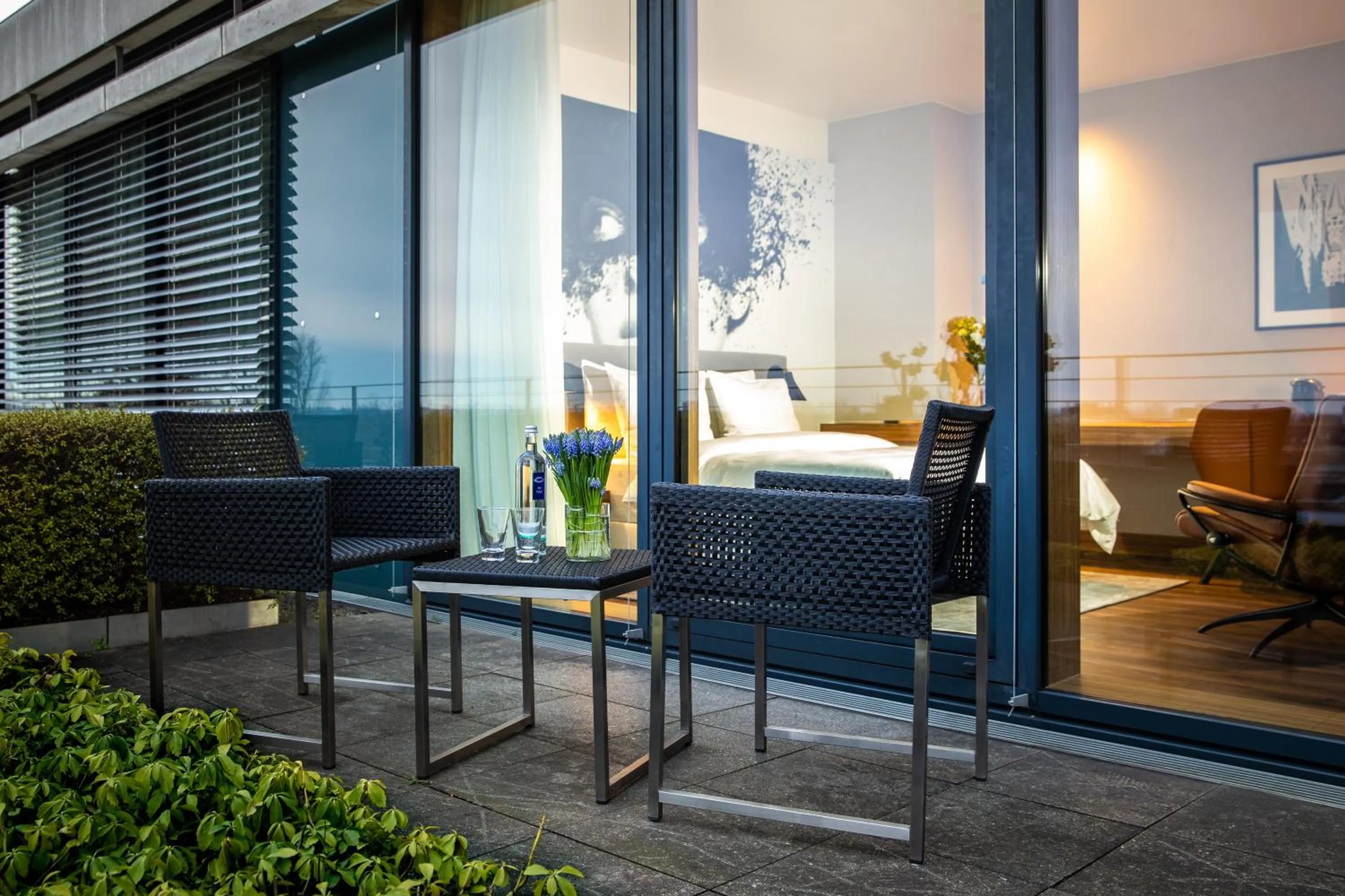 Balcony/Terrace in Radisson Blu Hotel Köln