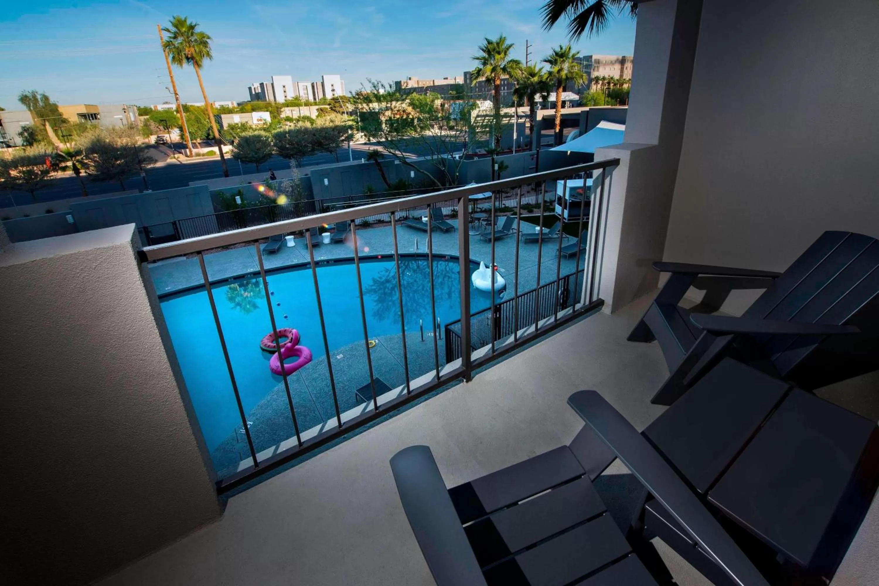 Swimming pool in MOXY Phoenix Tempe/ASU Area