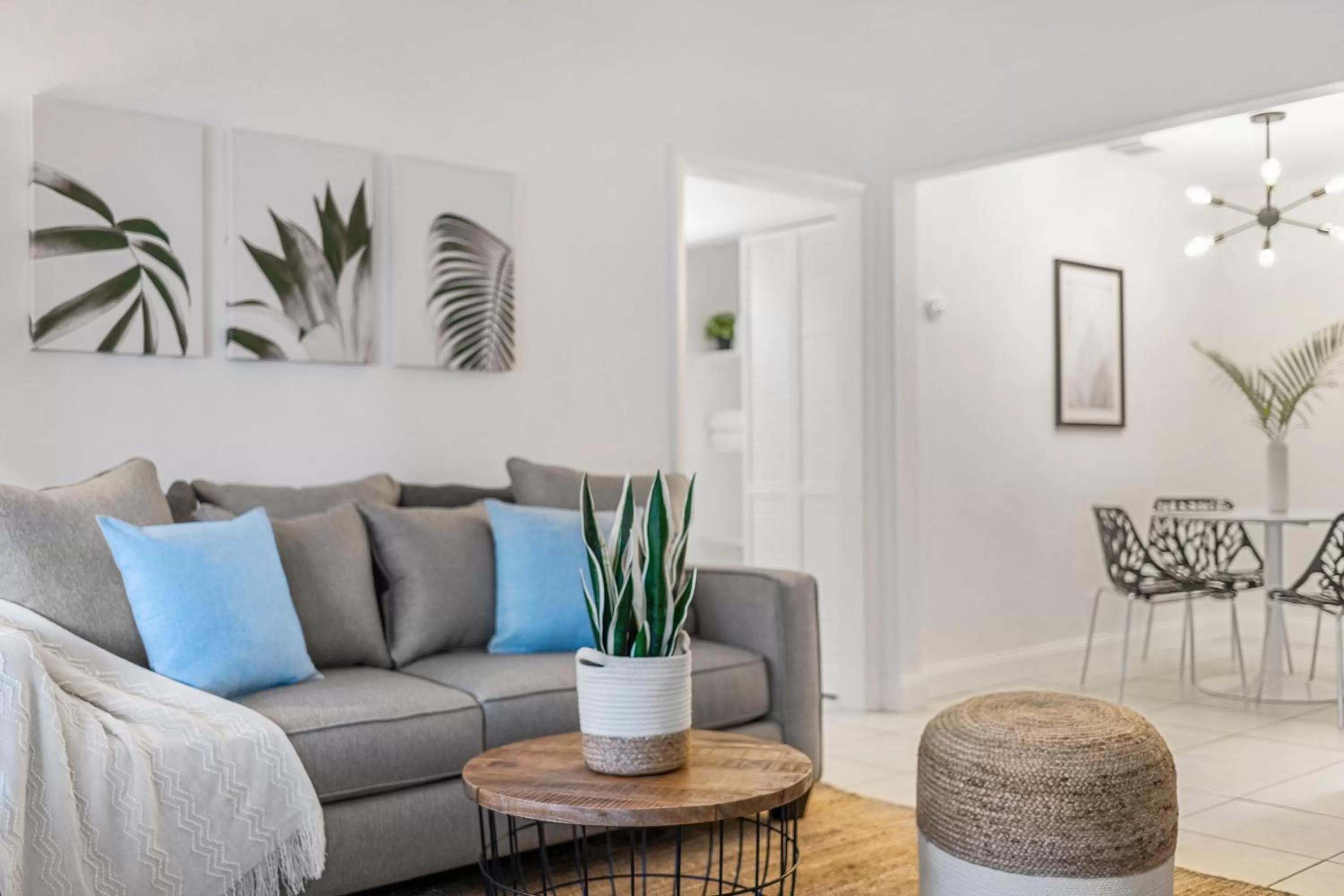 Living room in Alani Bay Premium Condos