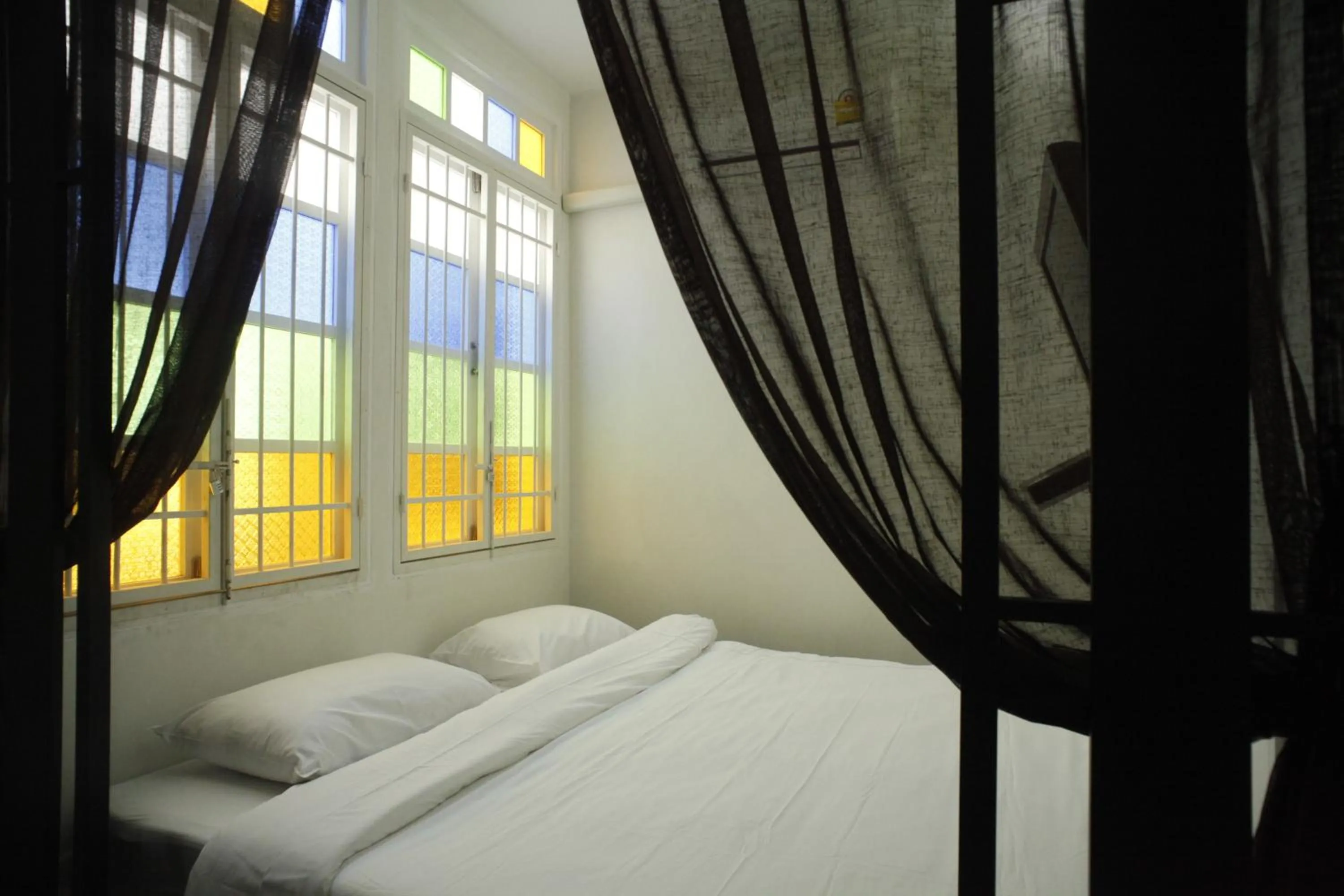 Bed in 99 Oldtown Boutique Guesthouse SHA EXTRA PLUS