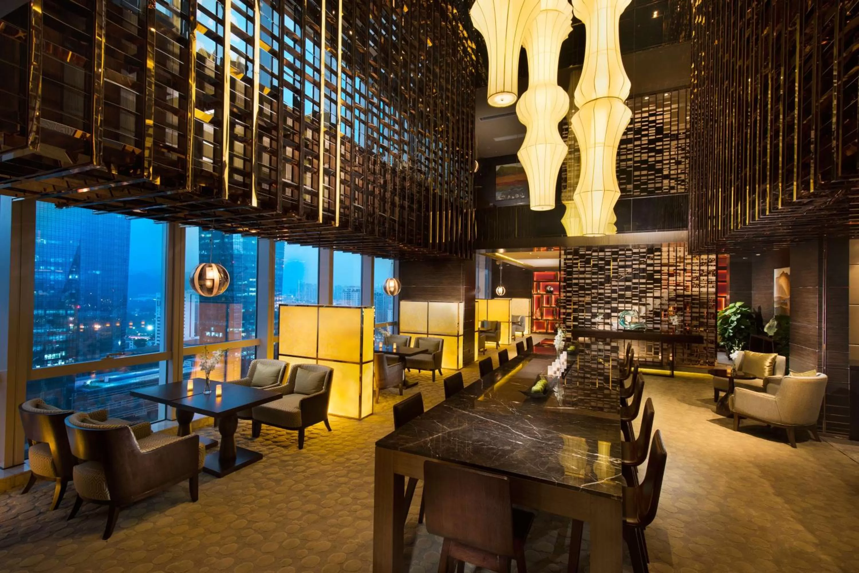 Property building in Hilton Shenzhen Futian