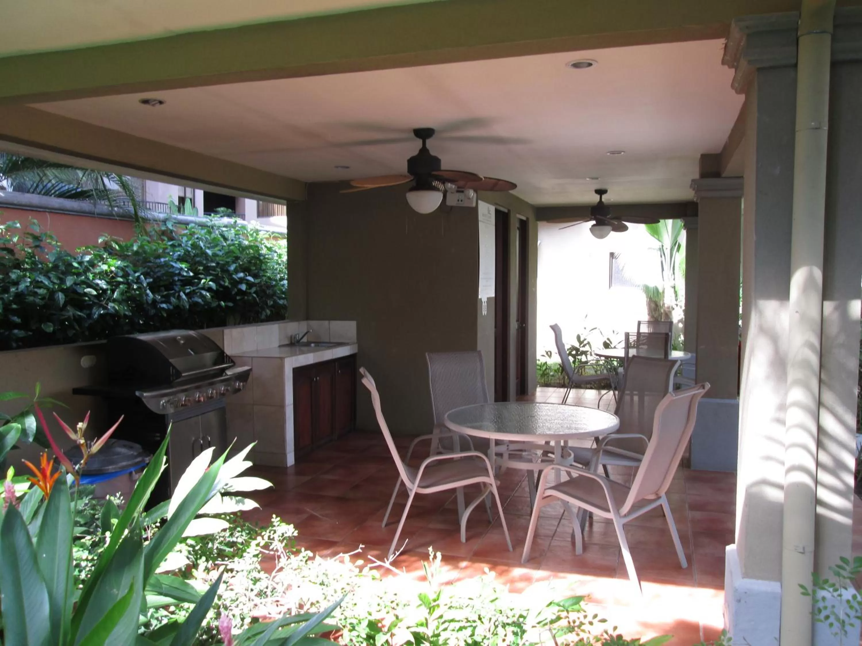 BBQ facilities in Monte Carlo Luxury Condominiums