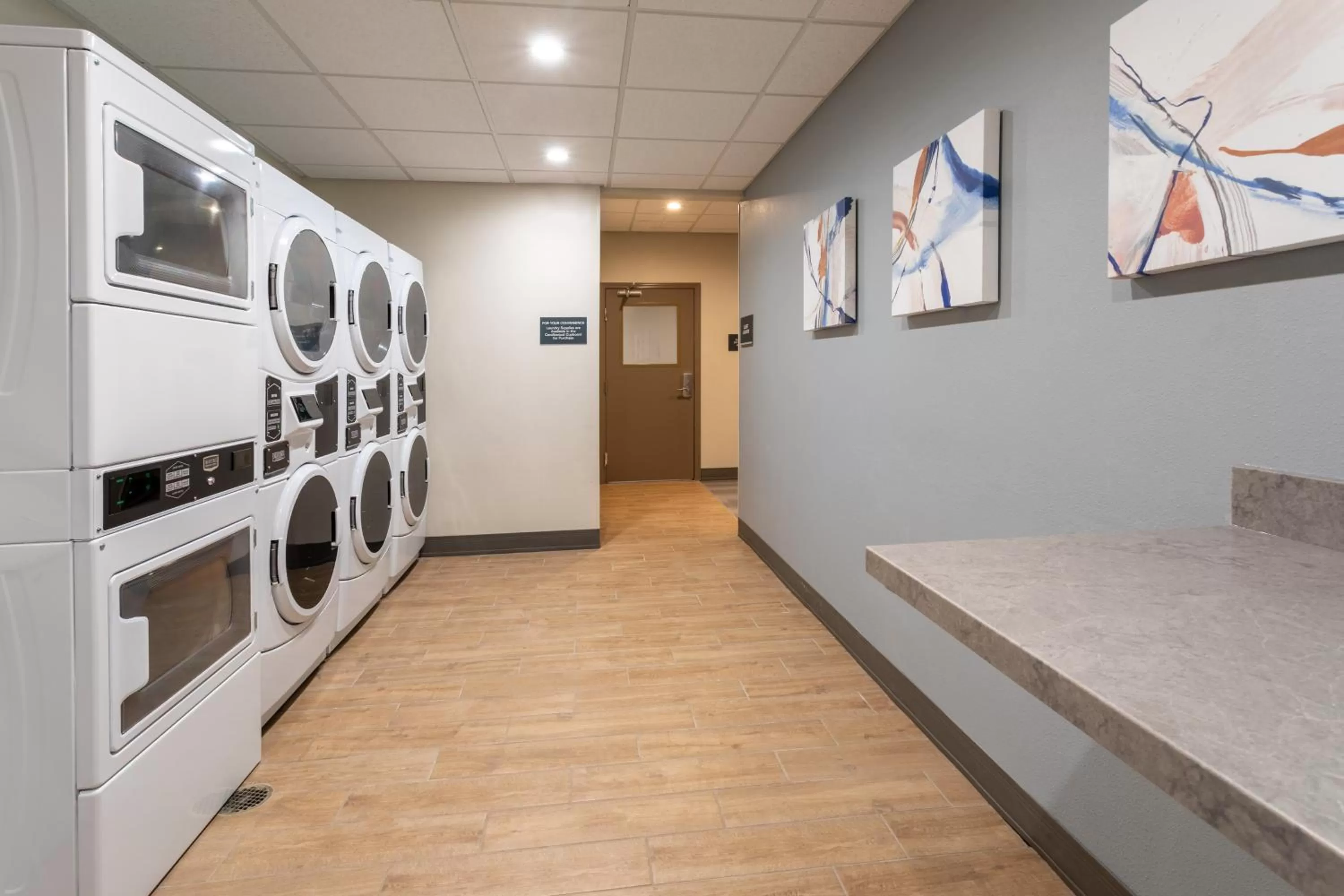 laundry, Bed in Candlewood Suites Grand Junction by IHG