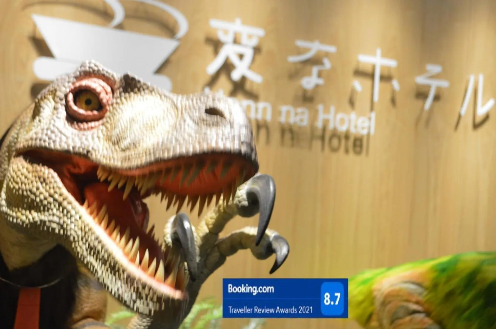 Certificate/Award in Henn na Hotel Osaka Namba