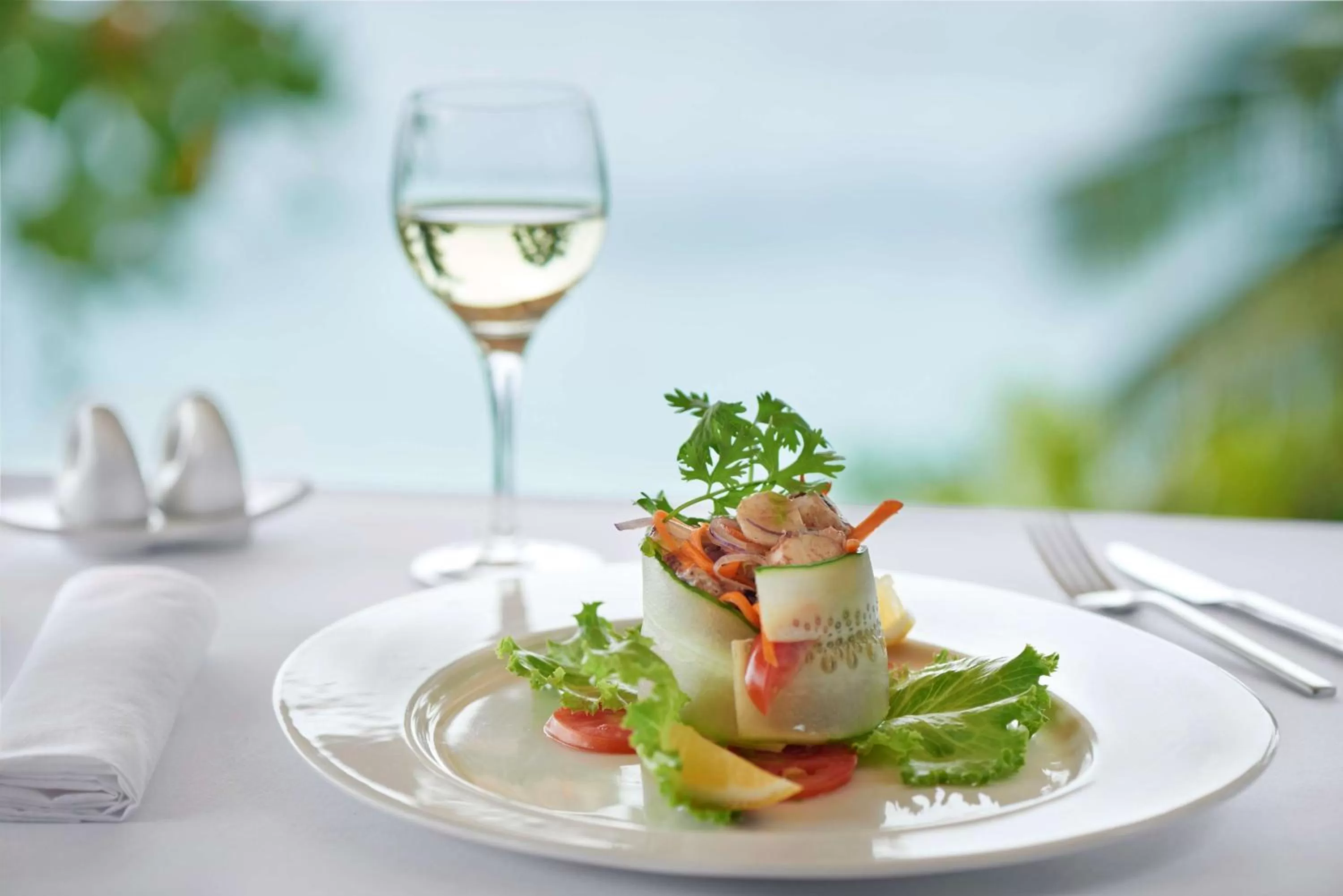 Restaurant/places to eat in DoubleTree by Hilton Seychelles Allamanda Resort & Spa